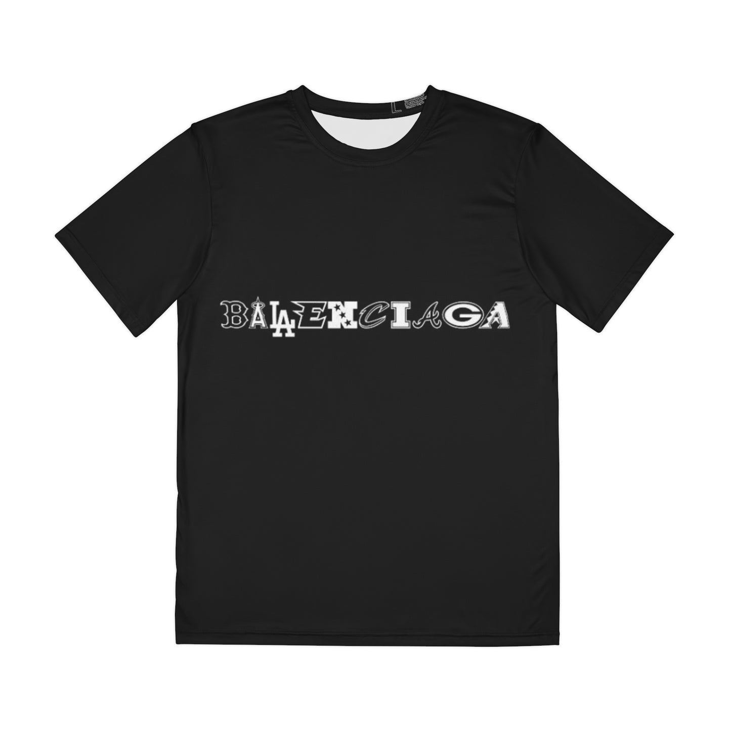 BALENCIAGA Men's Polyester Tee (AOP)
