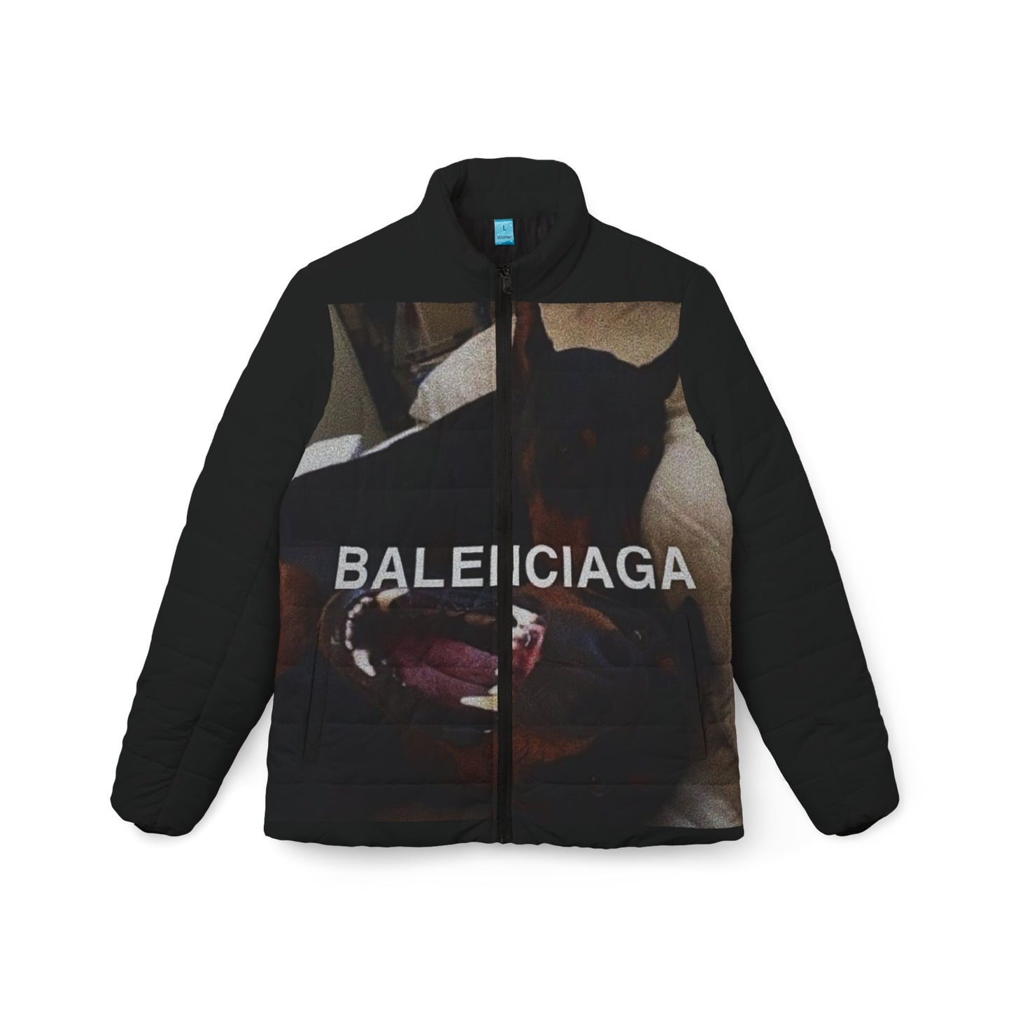 BALENCIAGA Women’s Puffer Jacket (AOP)