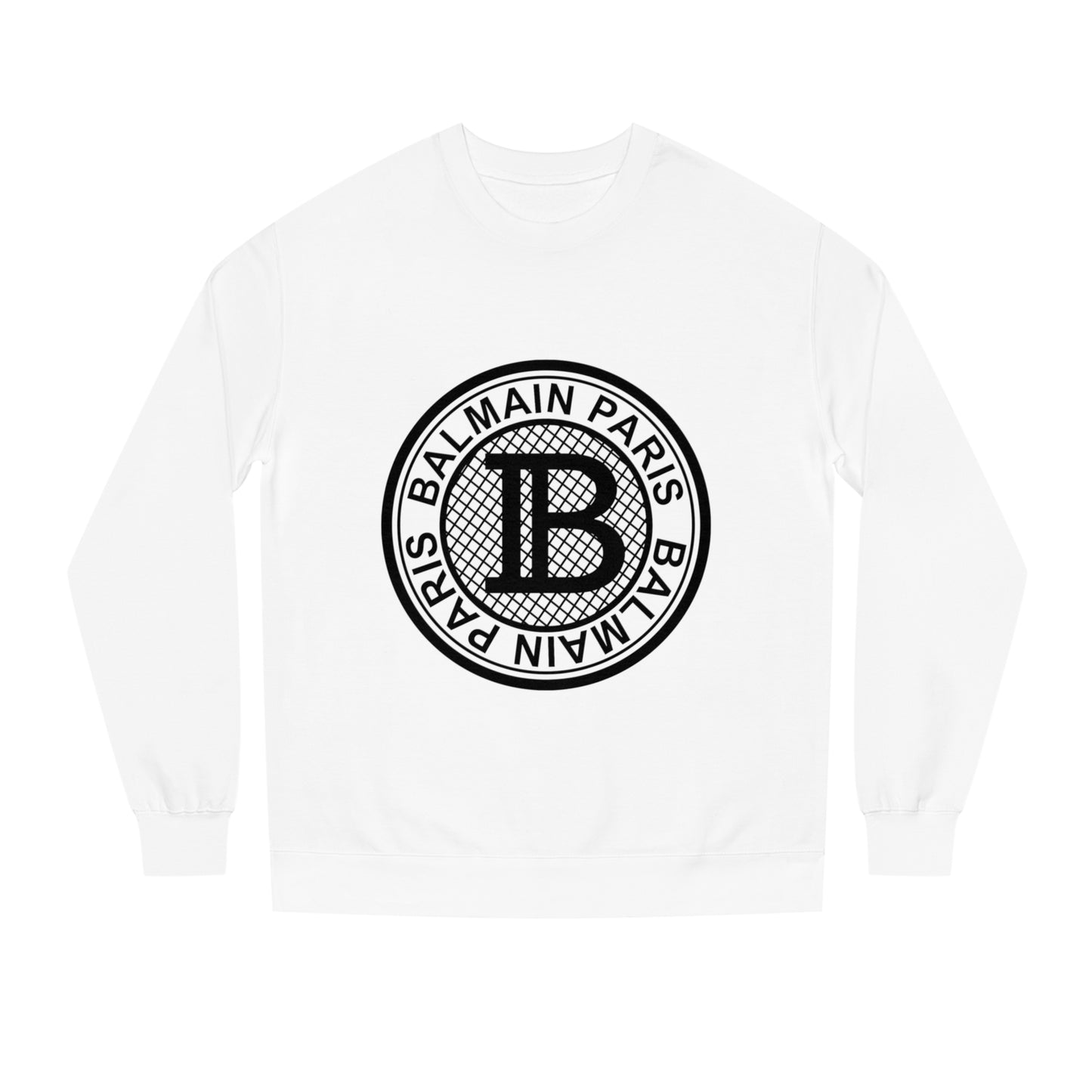 BALAMAIN Unisex Crew Neck Sweatshirt