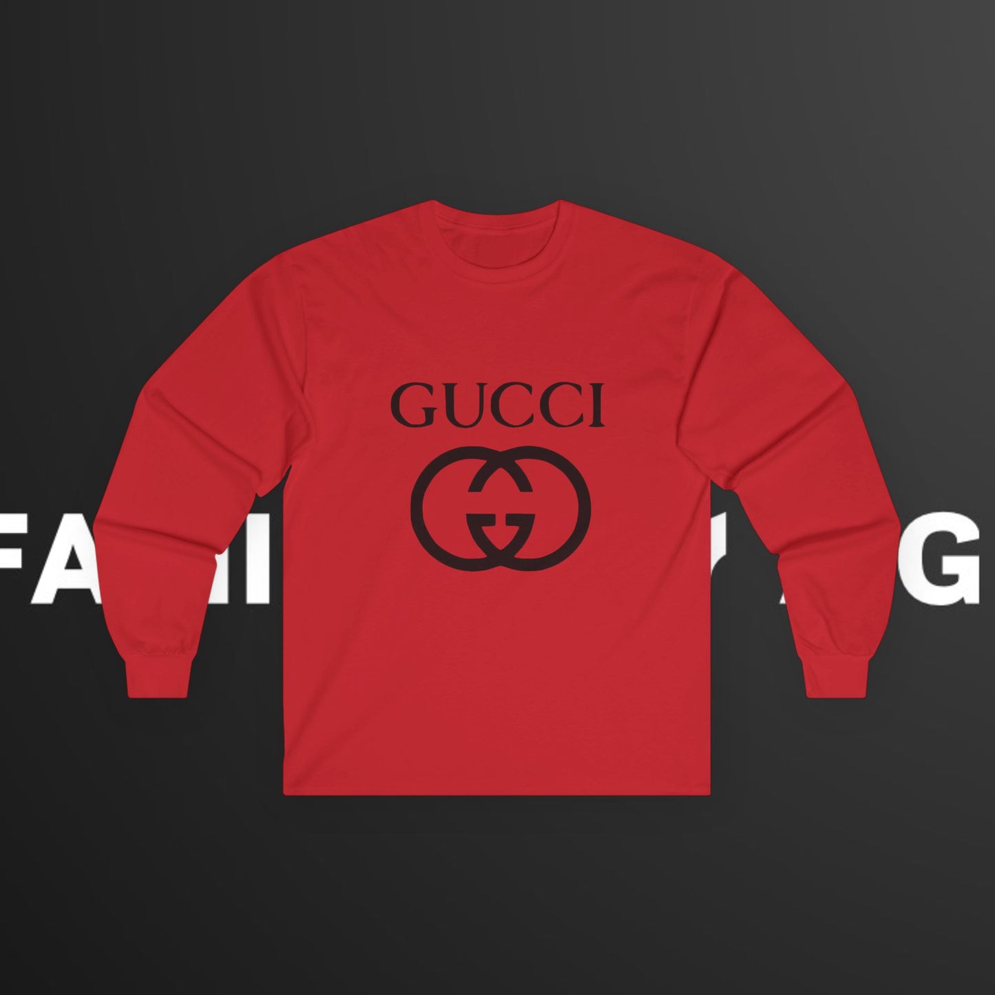 GUCCI Unisex Ultra Cotton Long Sleeve Tee