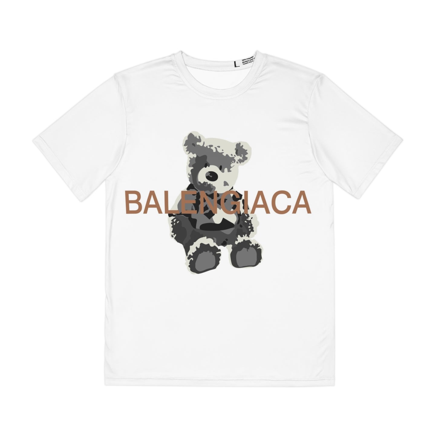 BALENCIAGA Men's Polyester Tee (AOP)