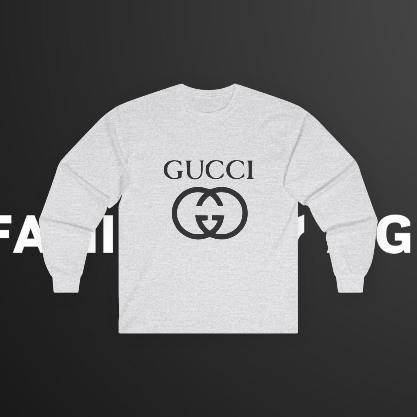 GUCCI Unisex Ultra Cotton Long Sleeve Tee