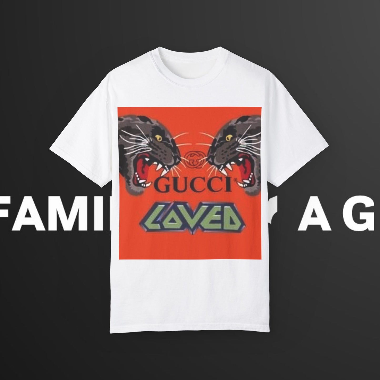 GUCCI Unisex Garment-Dyed T-shirt