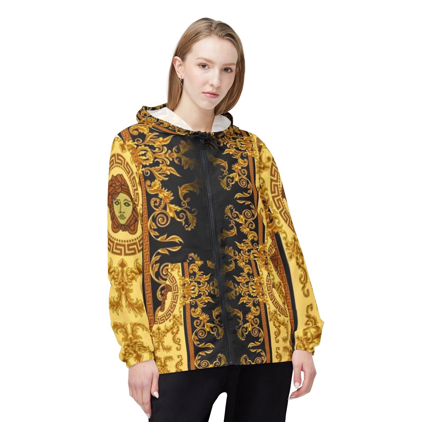 VERSACE Windbreaker Jacket (AOP)