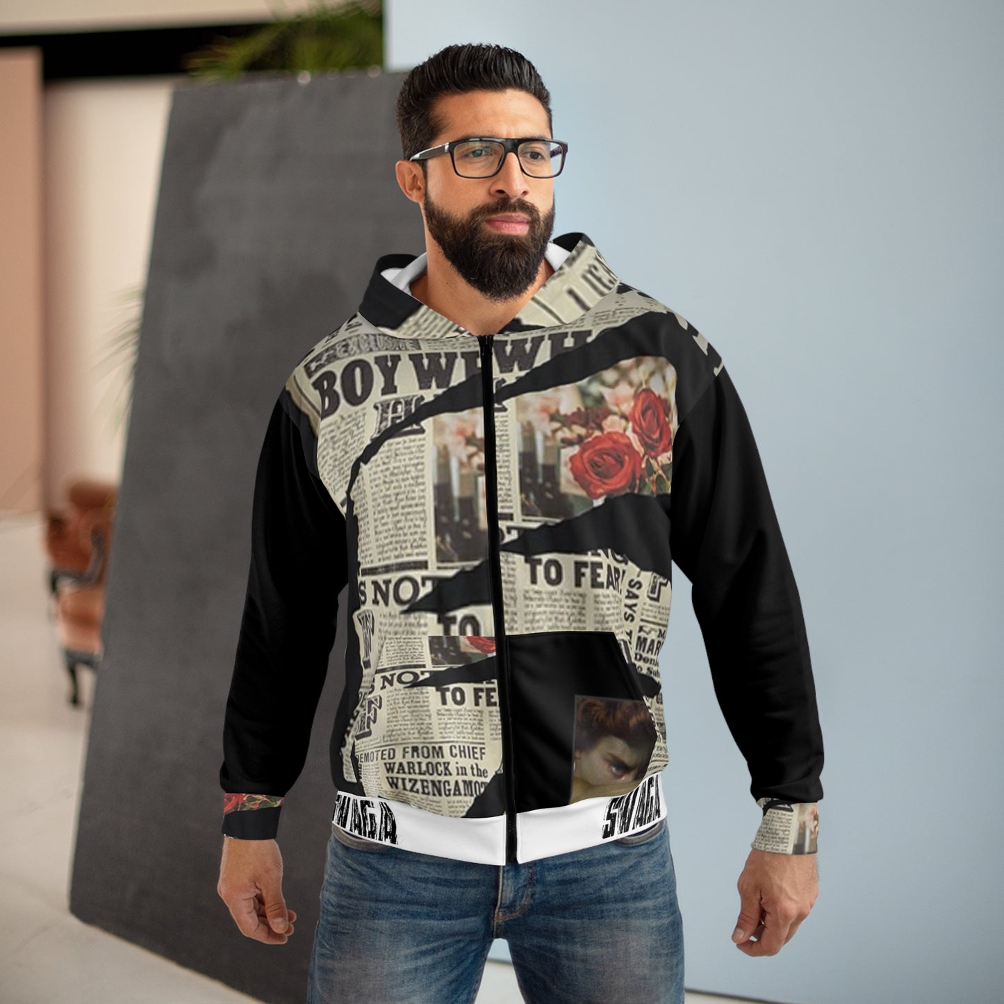 Unisex Zip Hoodie (AOP)