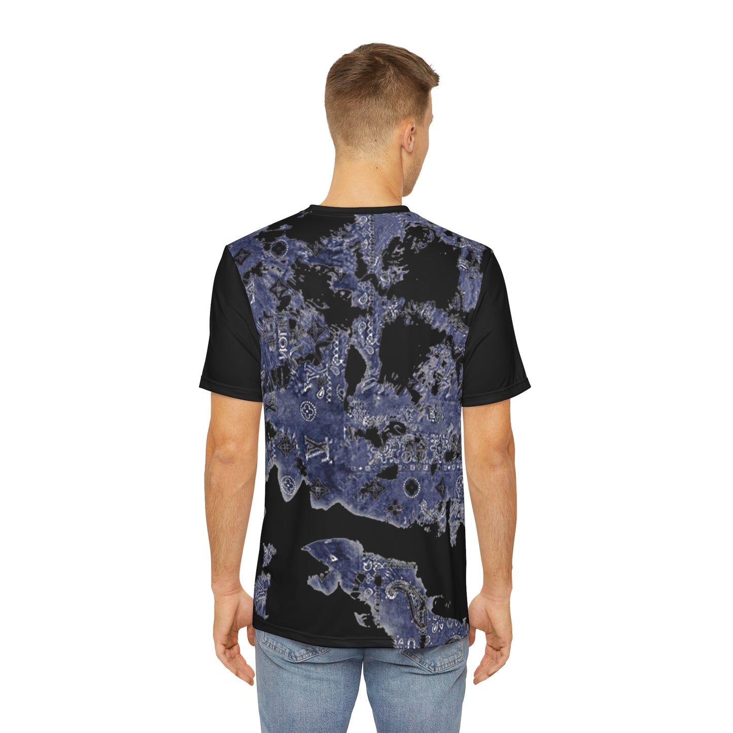 LOUIS VUITTON Stylish Floral Print Tee for Men, Casual Summer Shirt, Graphic Tee, Gift for Him, Trendy College Wear, Outdoor Adventure Top