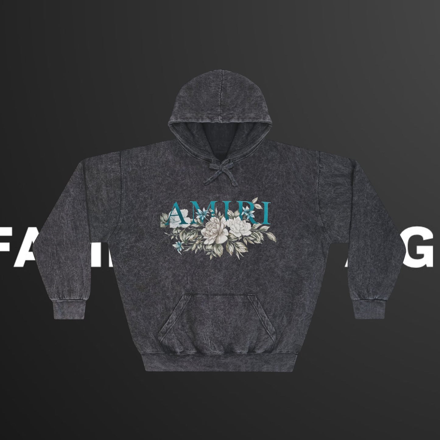 AMIRI Unisex Mineral Wash Hoodie