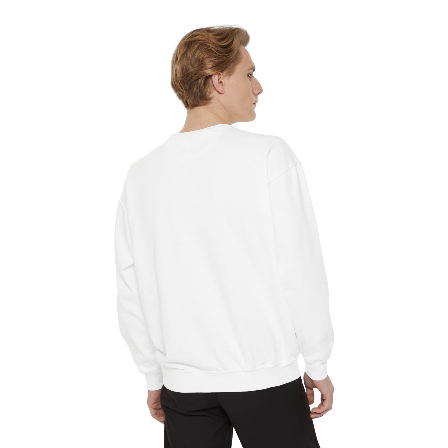 BURBERRY Unisex Garment-Dyed Sweatshirt
