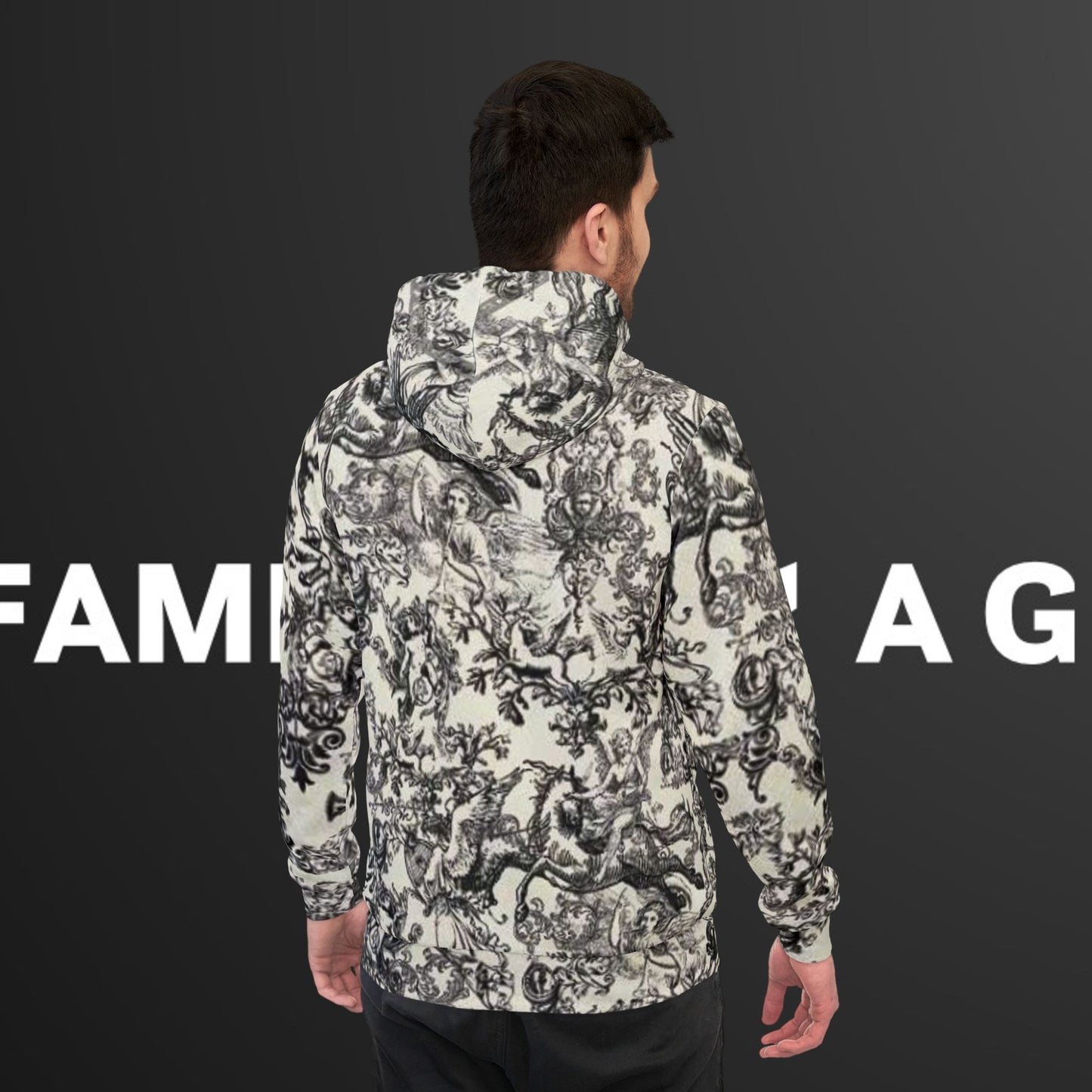 DIOR Athletic Hoodie (AOP)