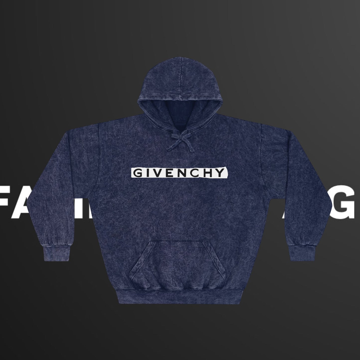 GIVENCHI Unisex Mineral Wash Hoodie