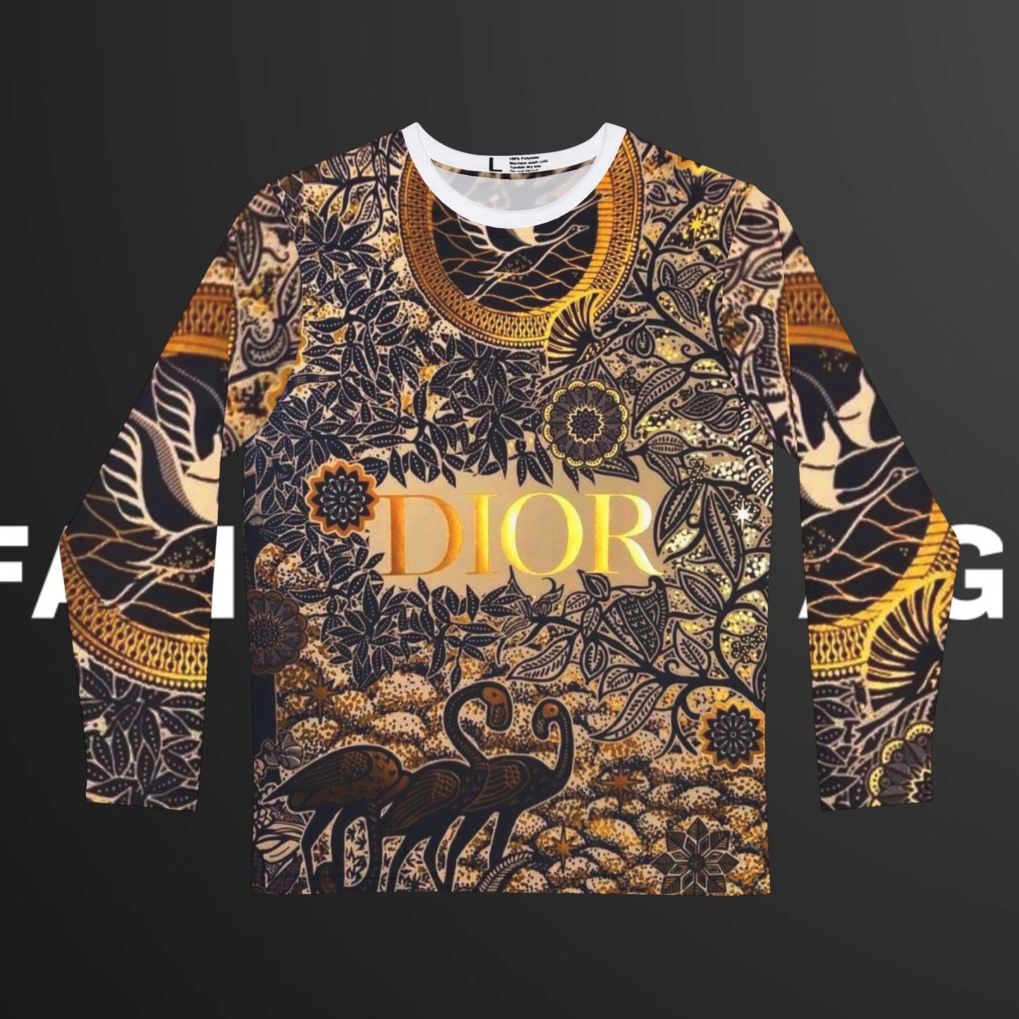 DIOR Men's Long Sleeve Shirt (AOP)