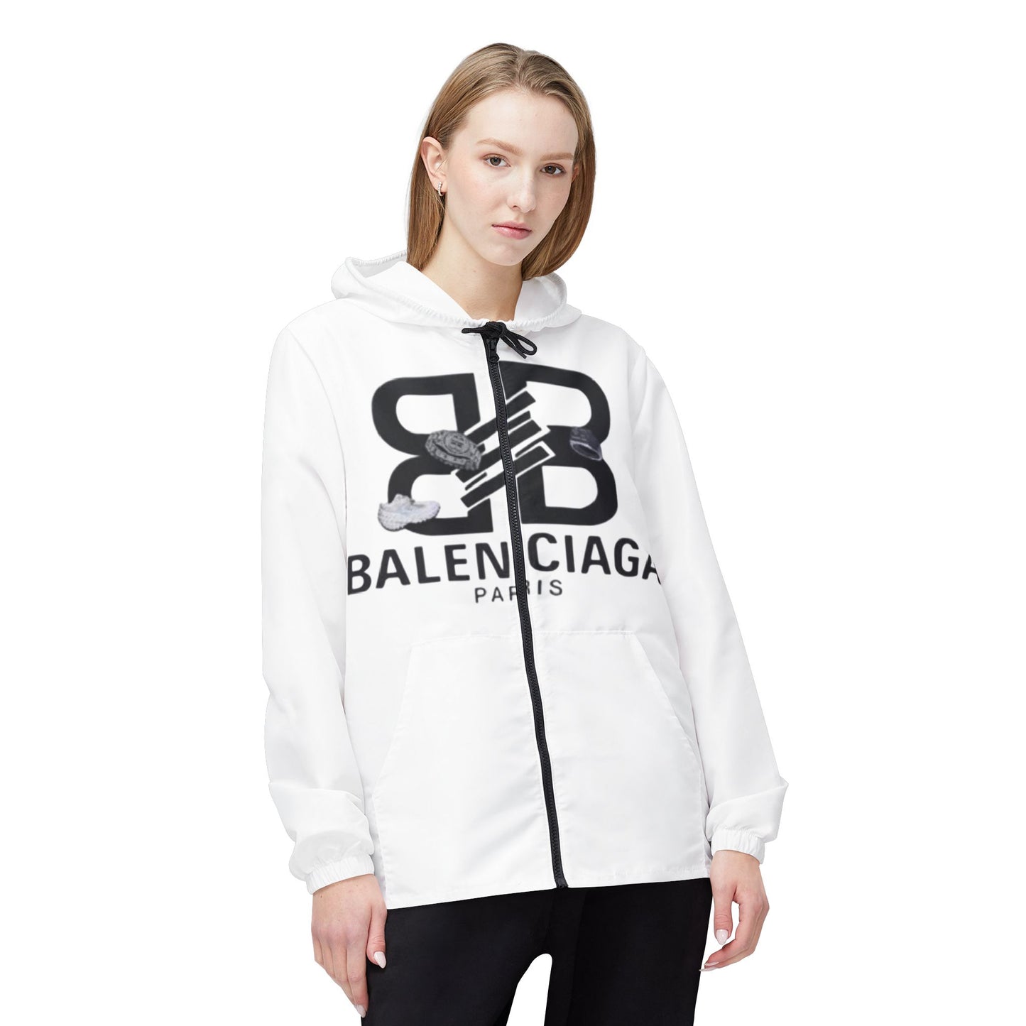 BALENCIAGA Windbreaker Jacket (AOP)
