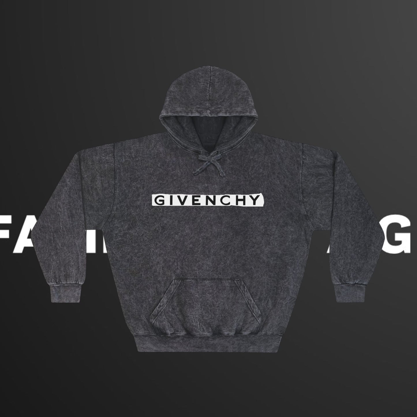 GIVENCHI Unisex Mineral Wash Hoodie