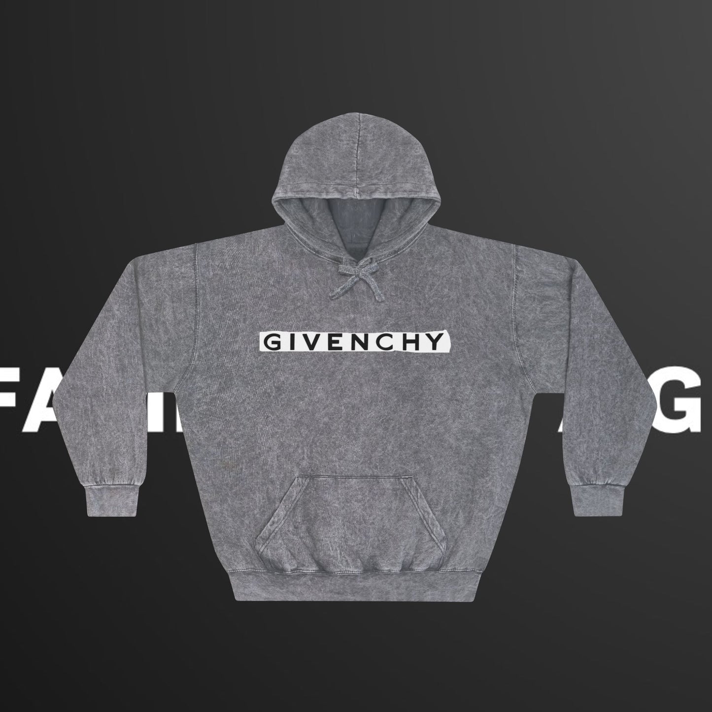 GIVENCHI Unisex Mineral Wash Hoodie