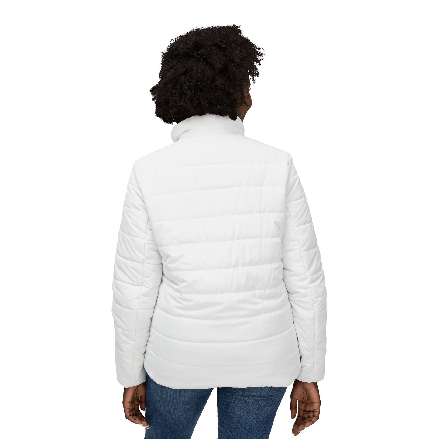 VERSACE Women’s Puffer Jacket (AOP)