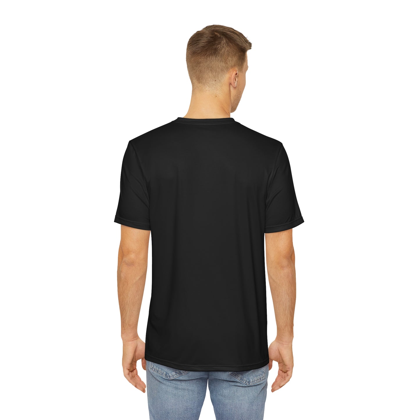 BALENCIAGA Men's Polyester Tee (AOP)