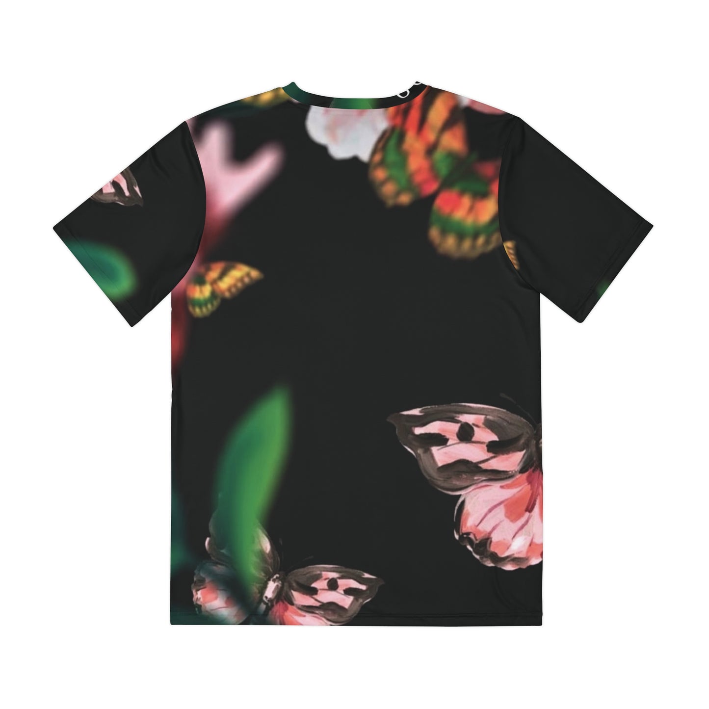 GUCCI Men's Butterfly Print Tee - Vibrant Floral Aesthetic for Fashion Lovers, Casual Wear, Gift for Nature Enthusiasts, Party Top, Trendy Outfit