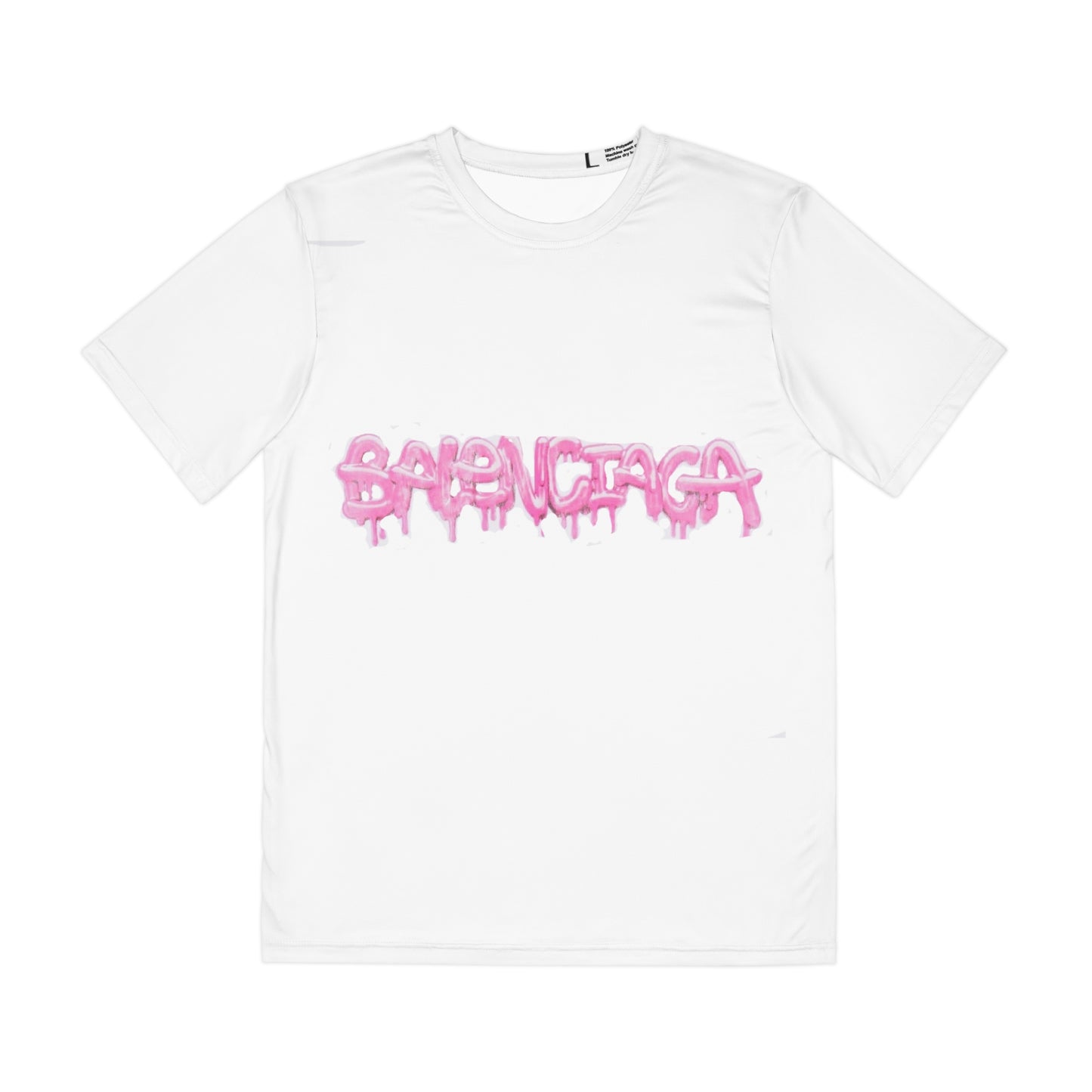 BALENCIAGA Men's Polyester Tee (AOP)