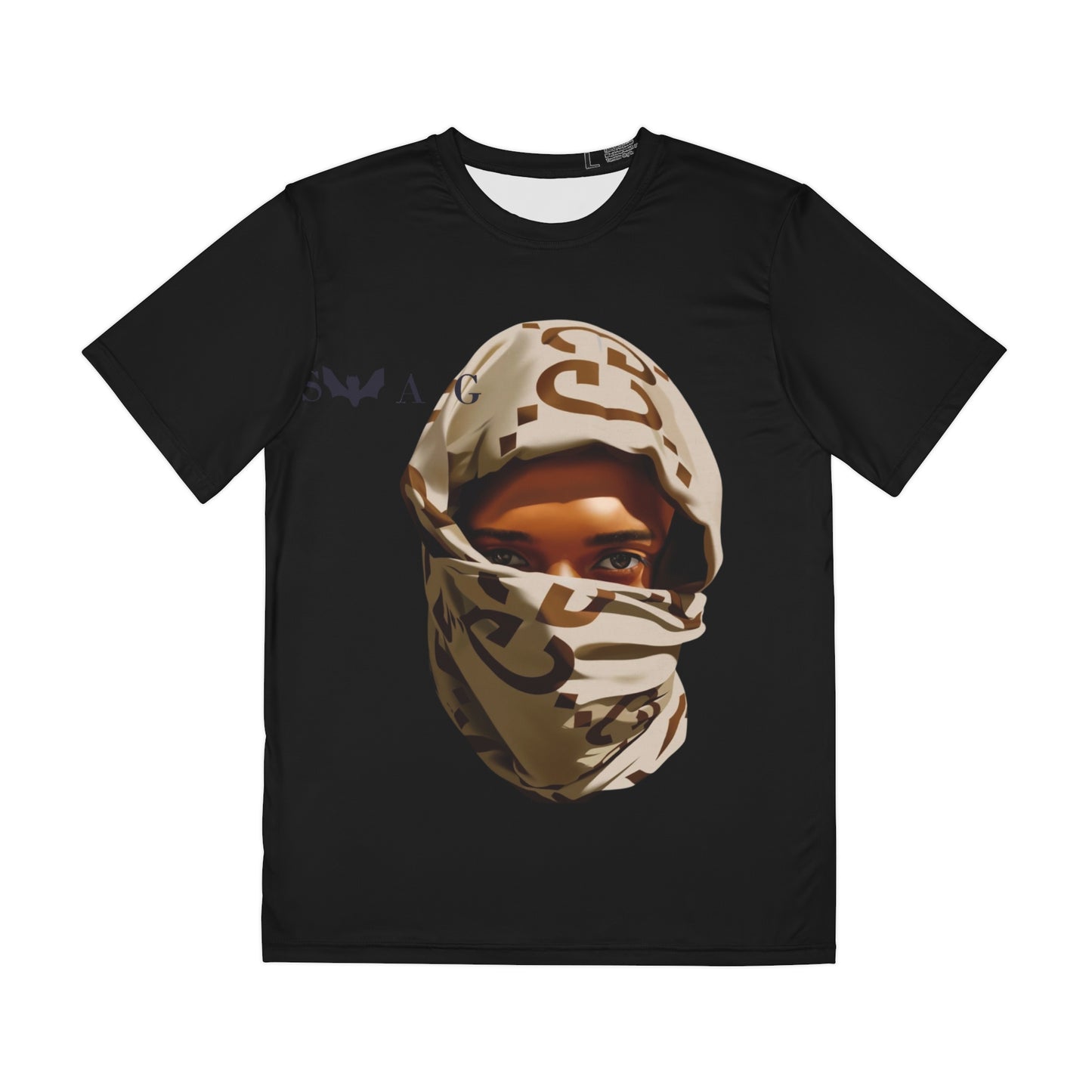 SWAG COLLECTION Street Style Polyester Tee, Unisex Graphic T-Shirt, Trendy Urban Wear, Perfect for Casual Outings, Cool Gift for Fashion Lovers