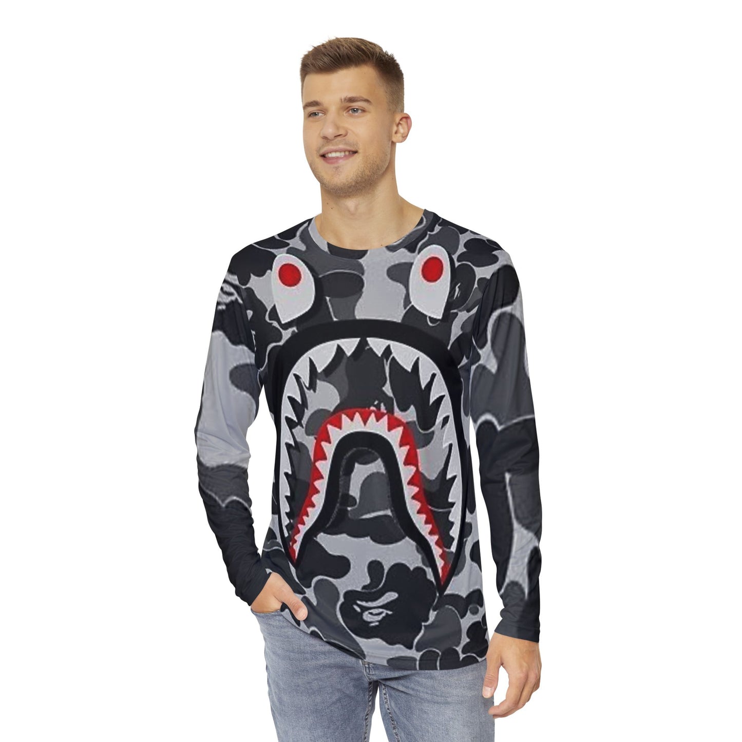 Men's Long Sleeve Shirt (AOP)