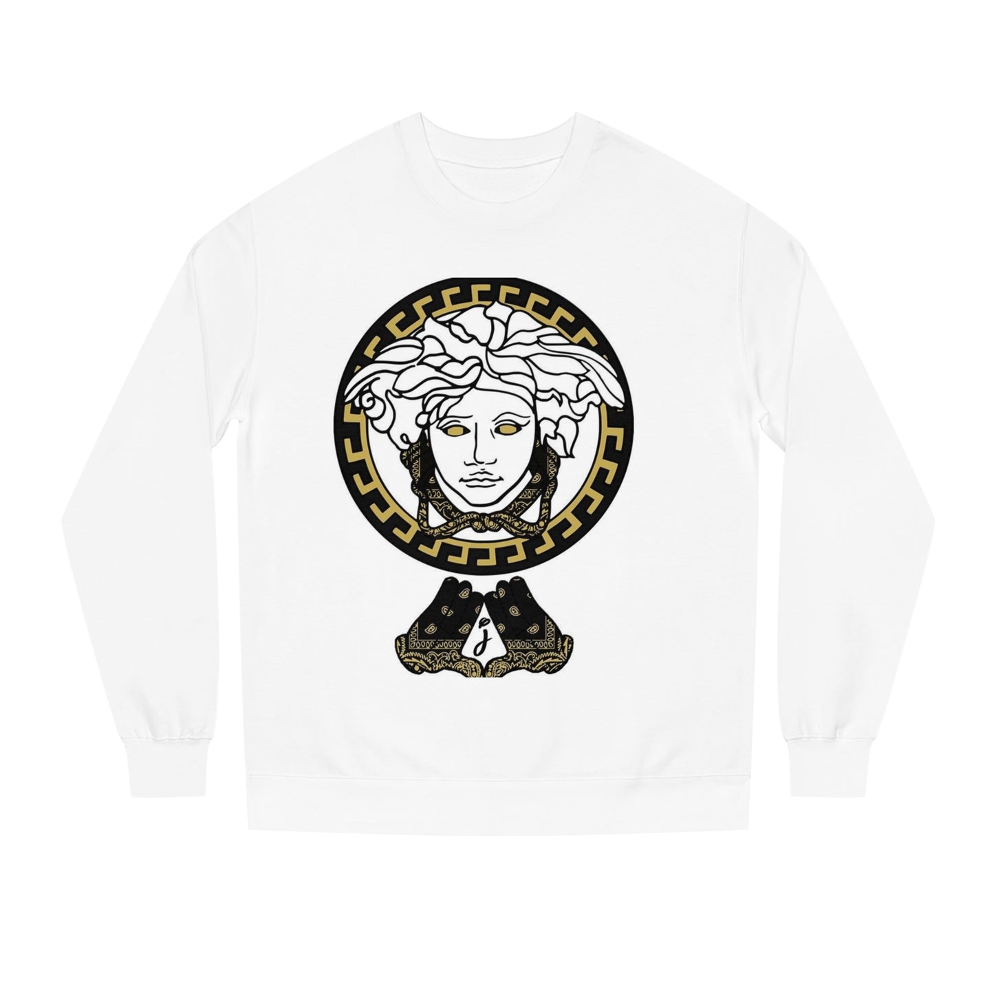 VERSACE Unisex Crew Neck Sweatshirt