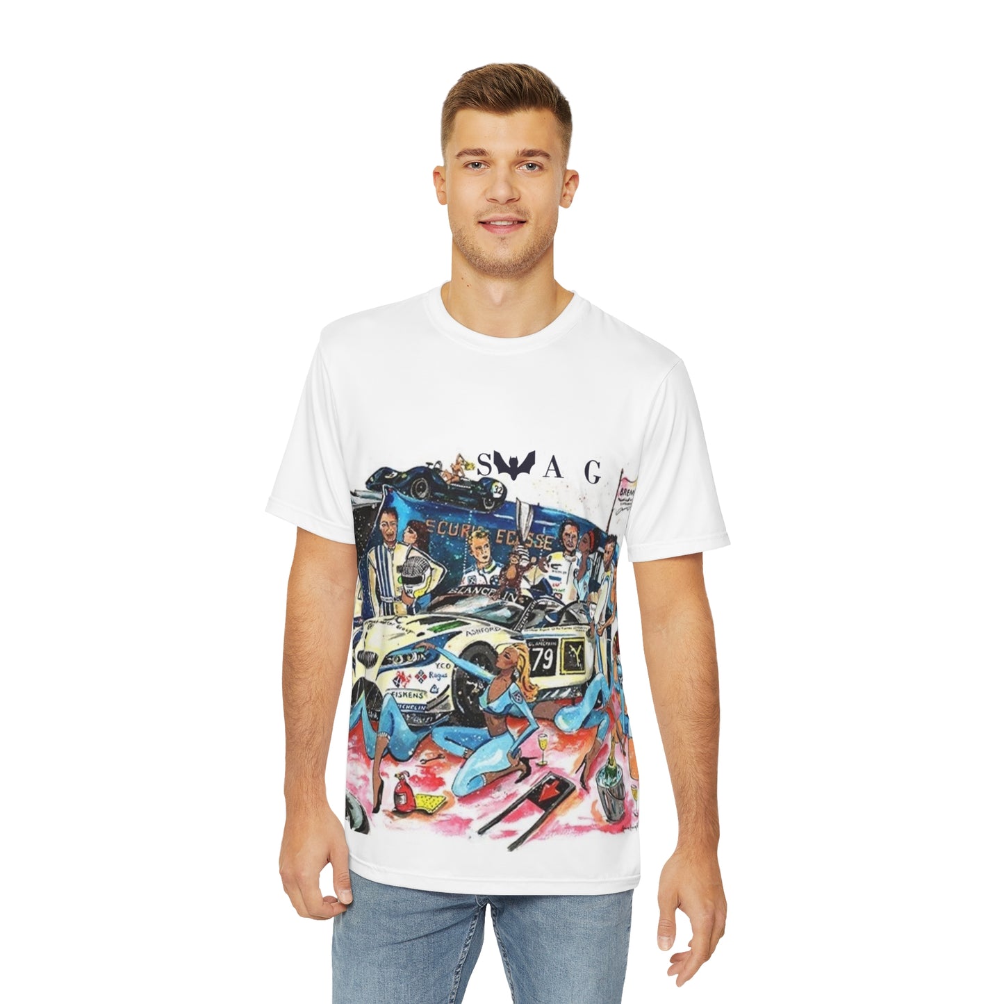 Men's Polyester Tee (AOP)