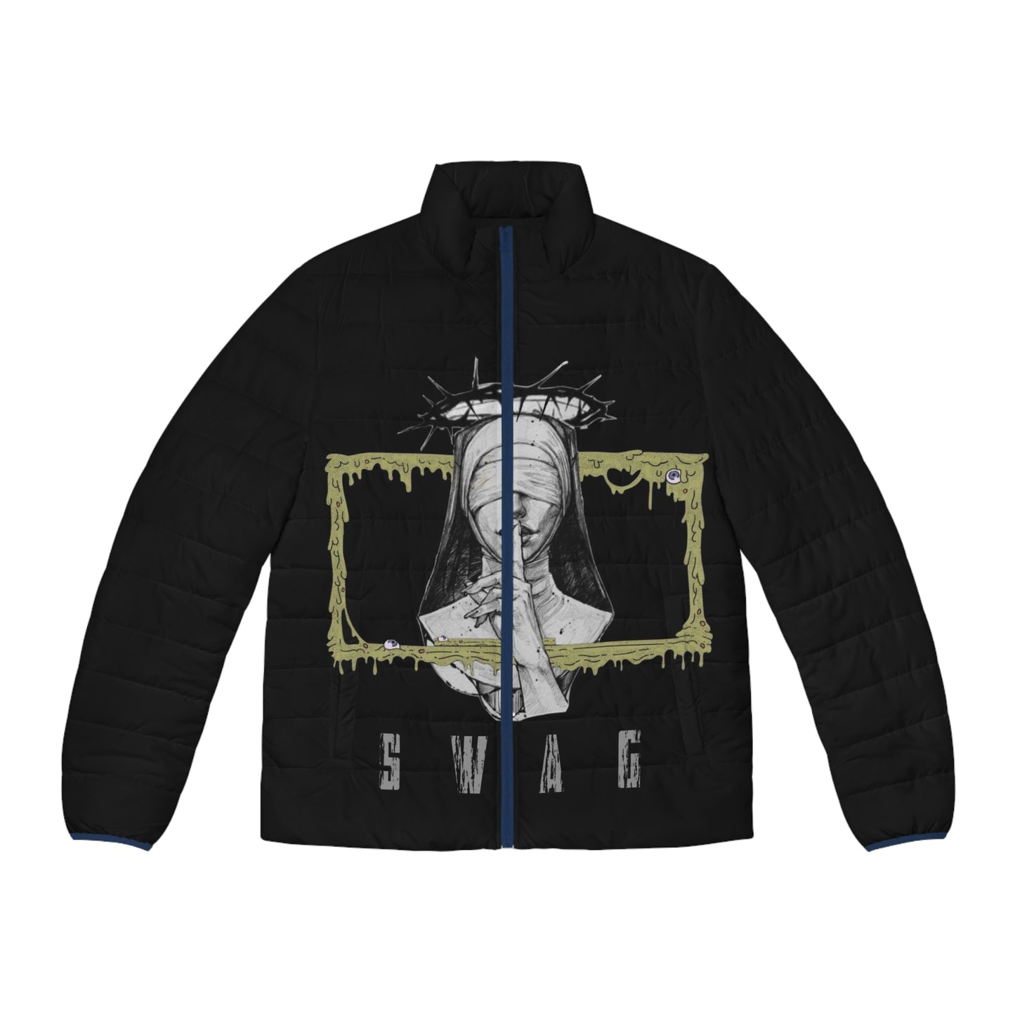 Men's Puffer Jacket (AOP)