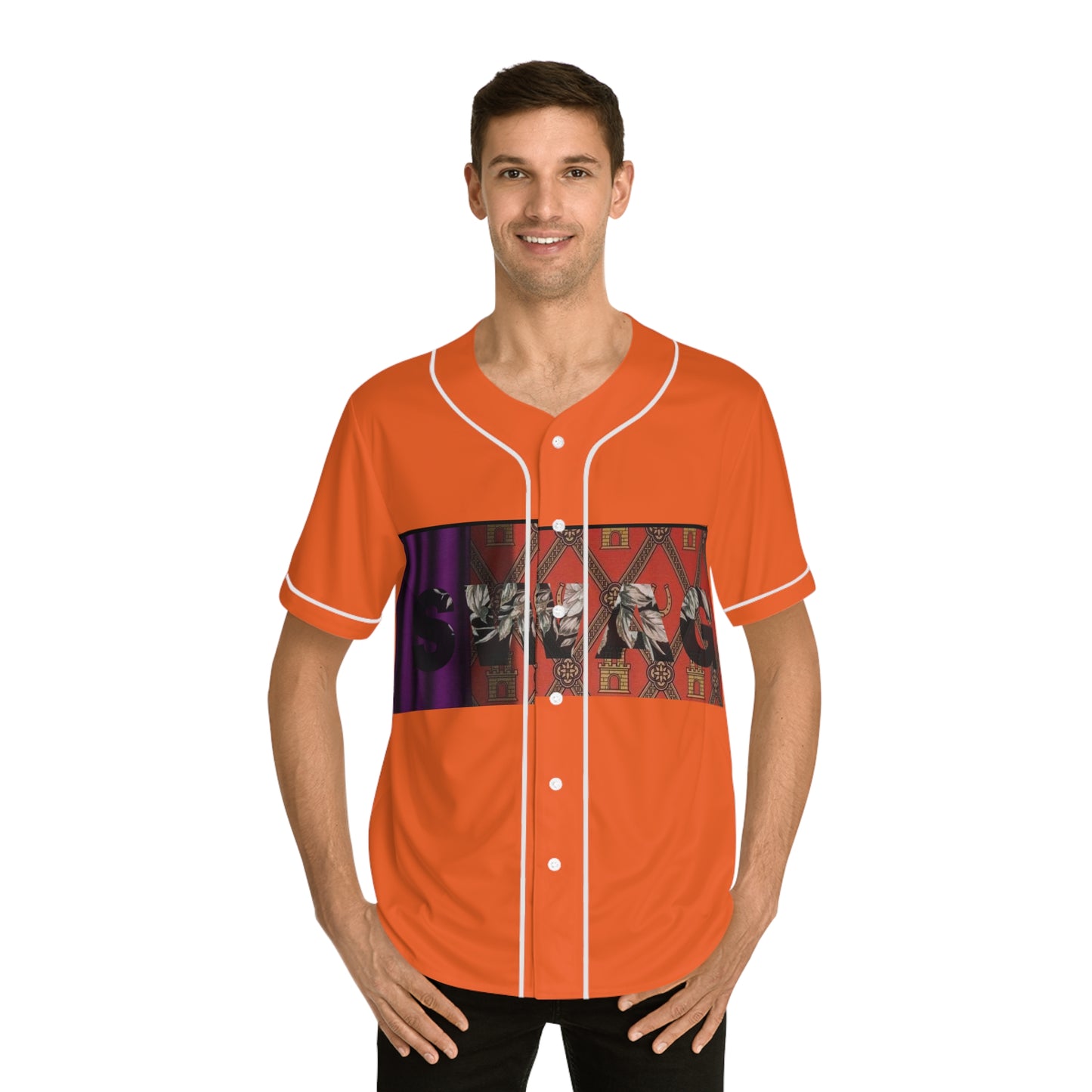 SWAG Men's Baseball Jersey (AOP)
