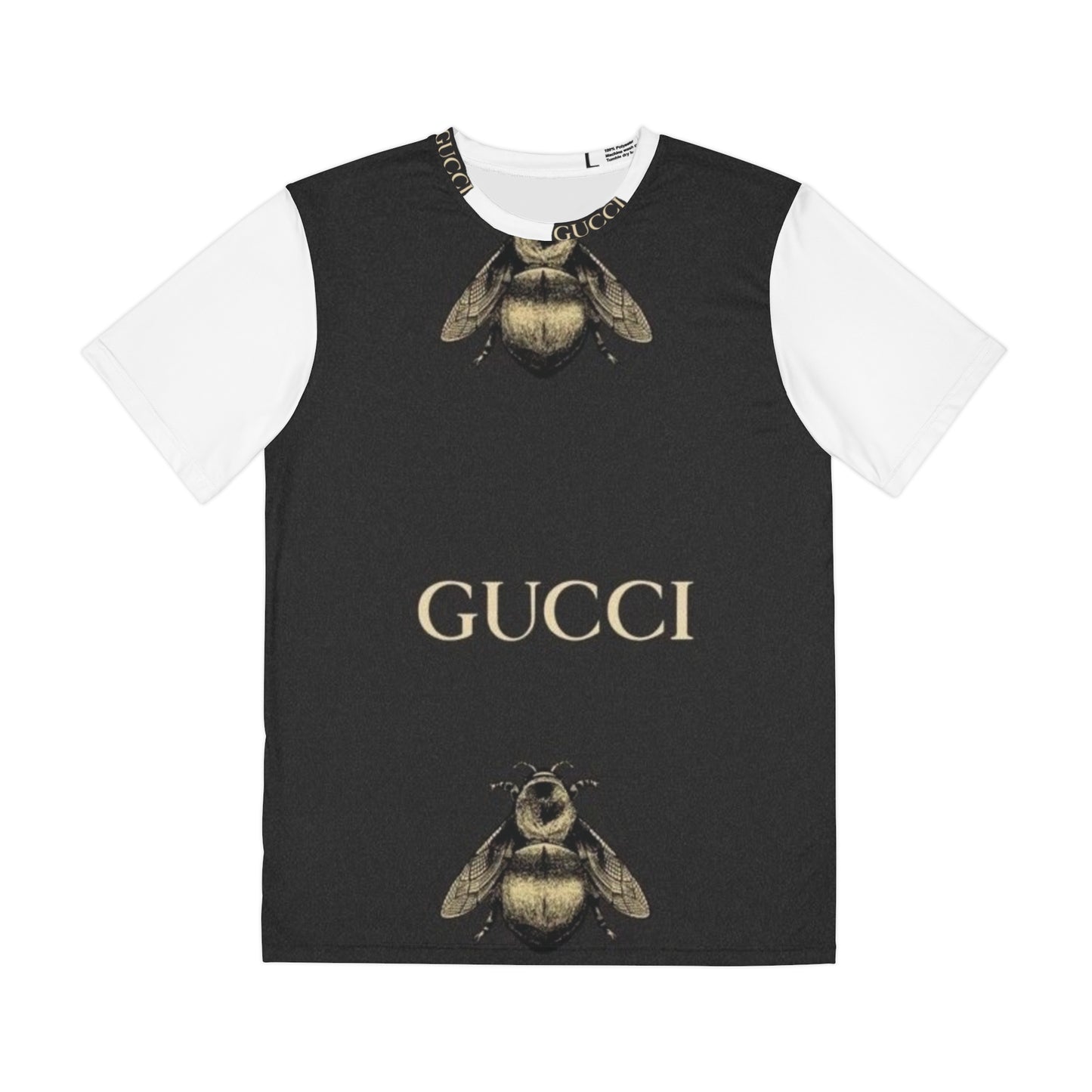 GUCCI Men's Polyester Tee (AOP)