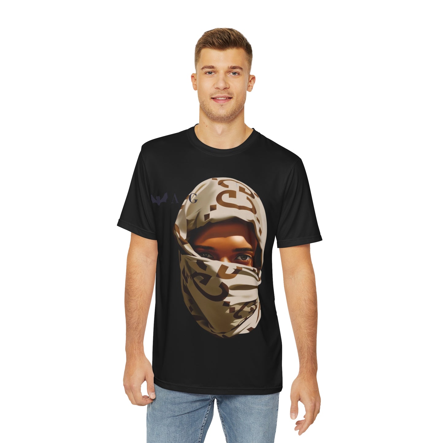 SWAG COLLECTION Street Style Polyester Tee, Unisex Graphic T-Shirt, Trendy Urban Wear, Perfect for Casual Outings, Cool Gift for Fashion Lovers
