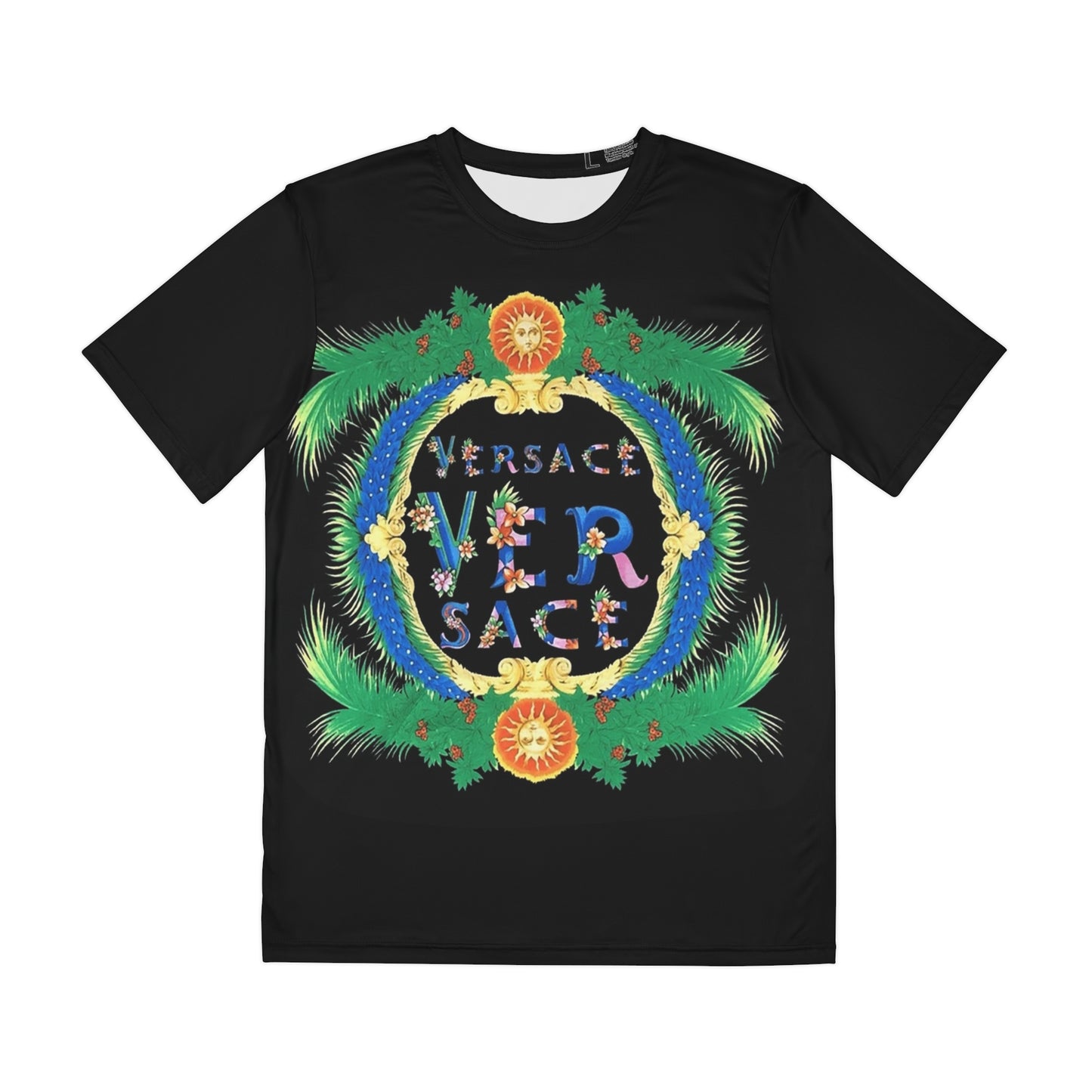 VERSACE Men's Polyester Tee (AOP)