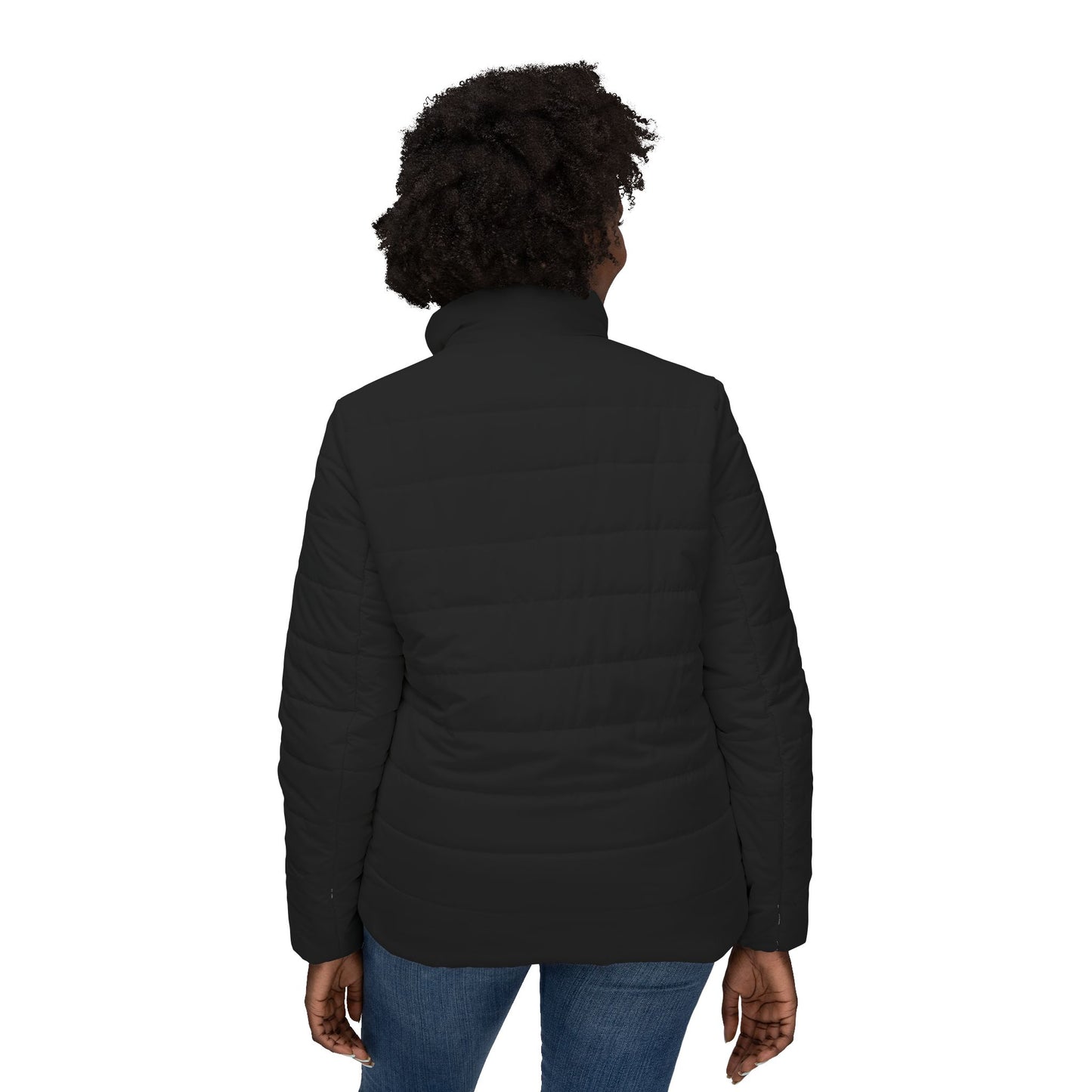 BALENCIAGA Women’s Puffer Jacket (AOP)
