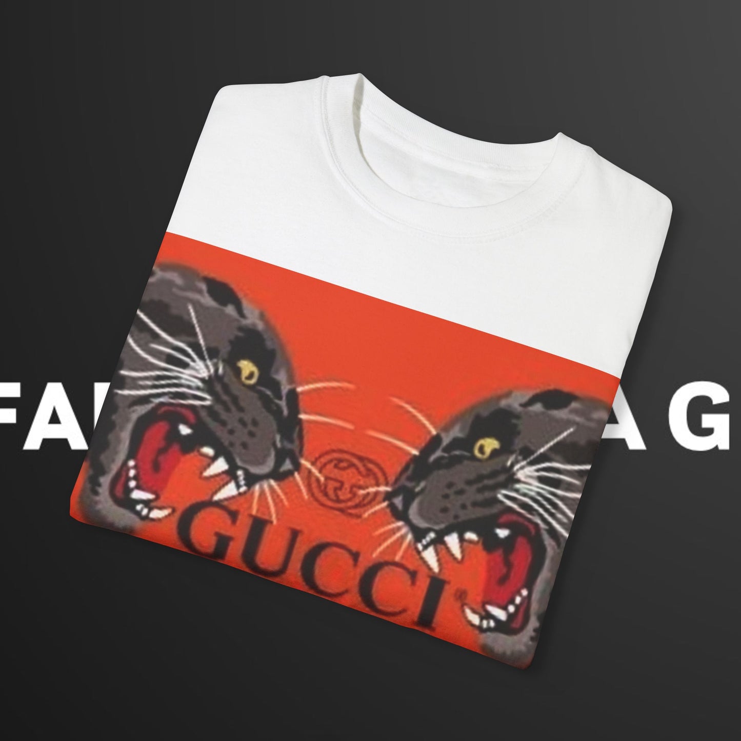 GUCCI Unisex Garment-Dyed T-shirt