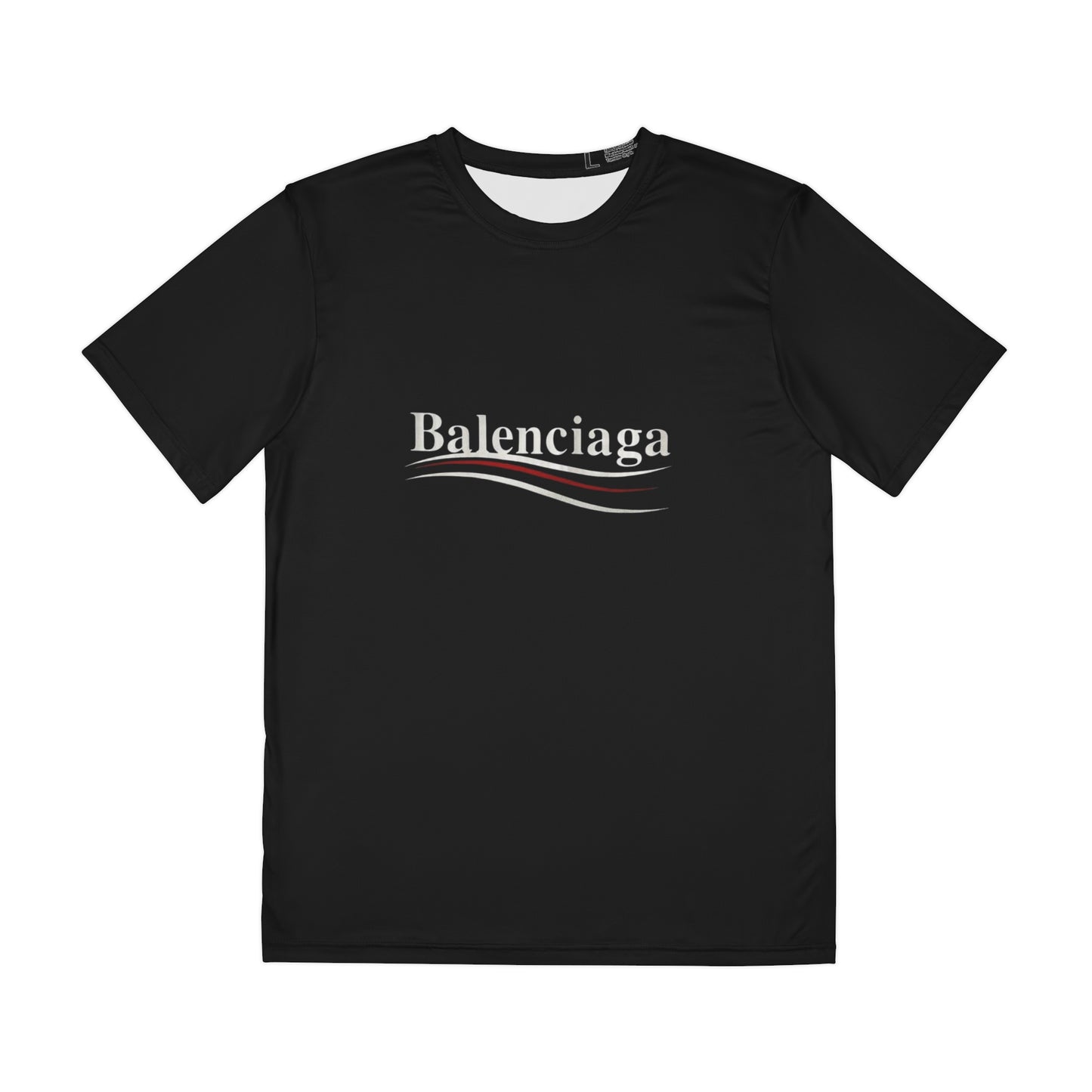 BALENCIAGA Men's Polyester Tee (AOP)