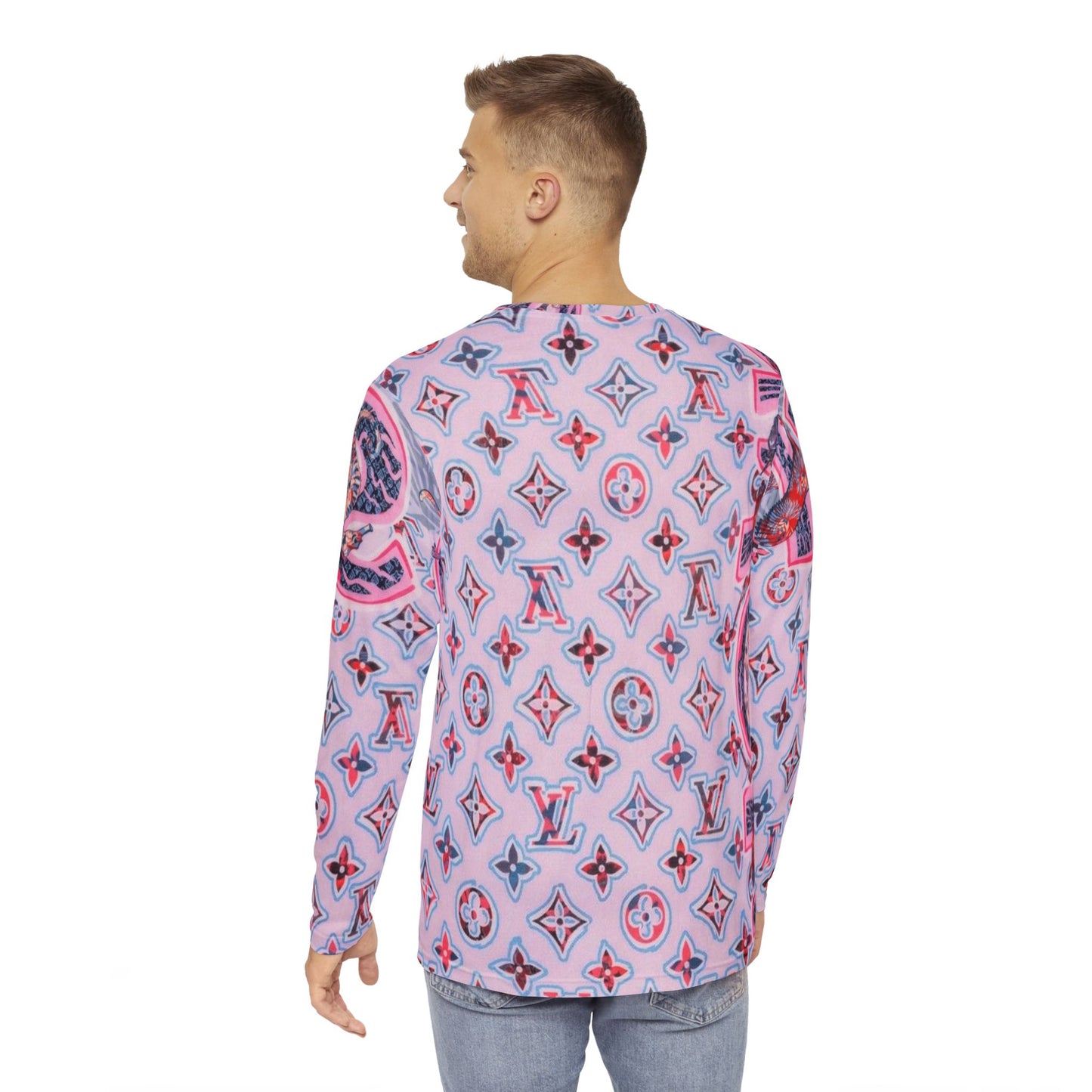 LOUIS VUITTON Men's Long Sleeve Shirt (AOP)