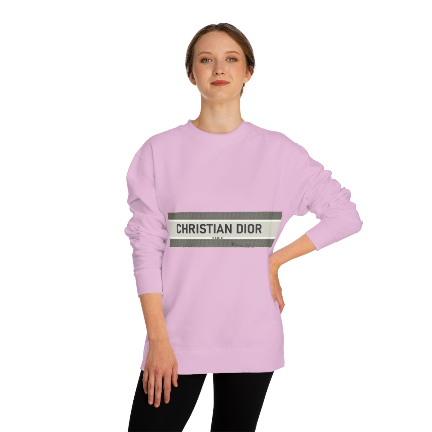 DIOR Unisex Crew Neck Sweatshirt