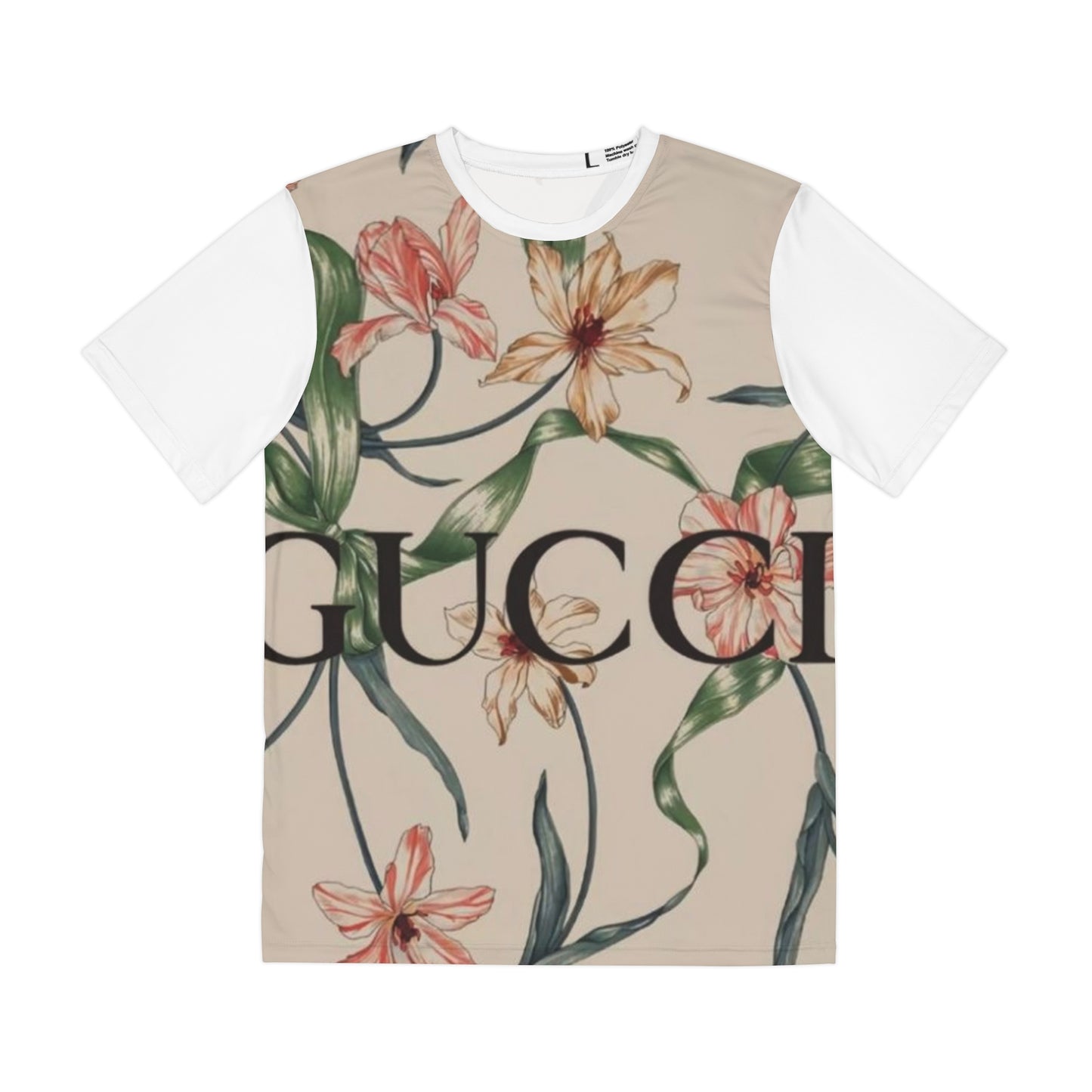 GUCCI Men's Polyester Tee (AOP)