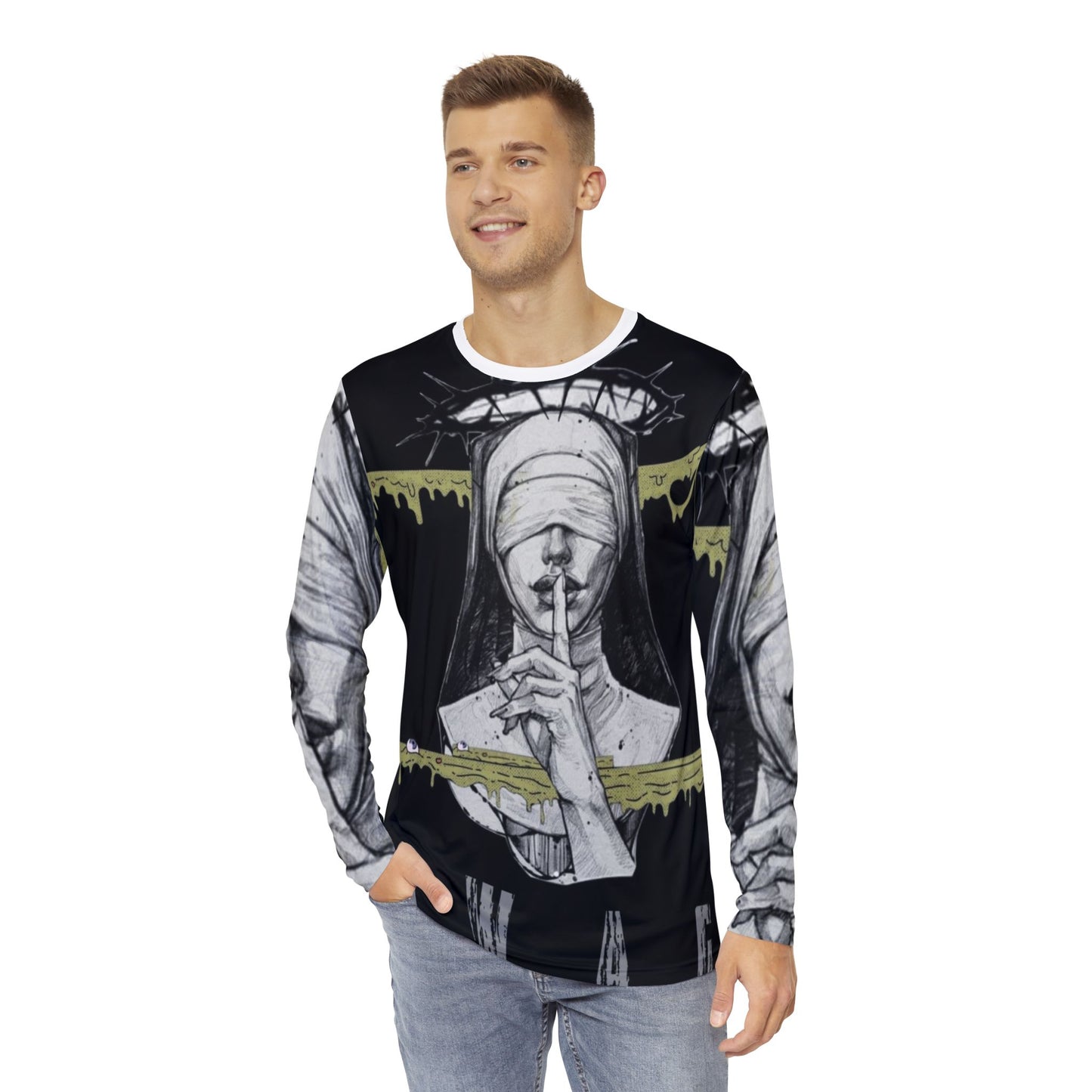 Men's Long Sleeve Shirt (AOP)