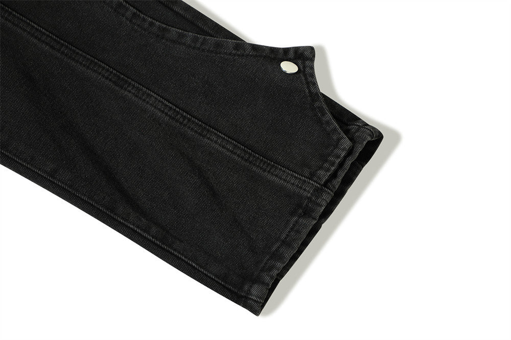 Fashion Rock Stitching Straight Jeans Men