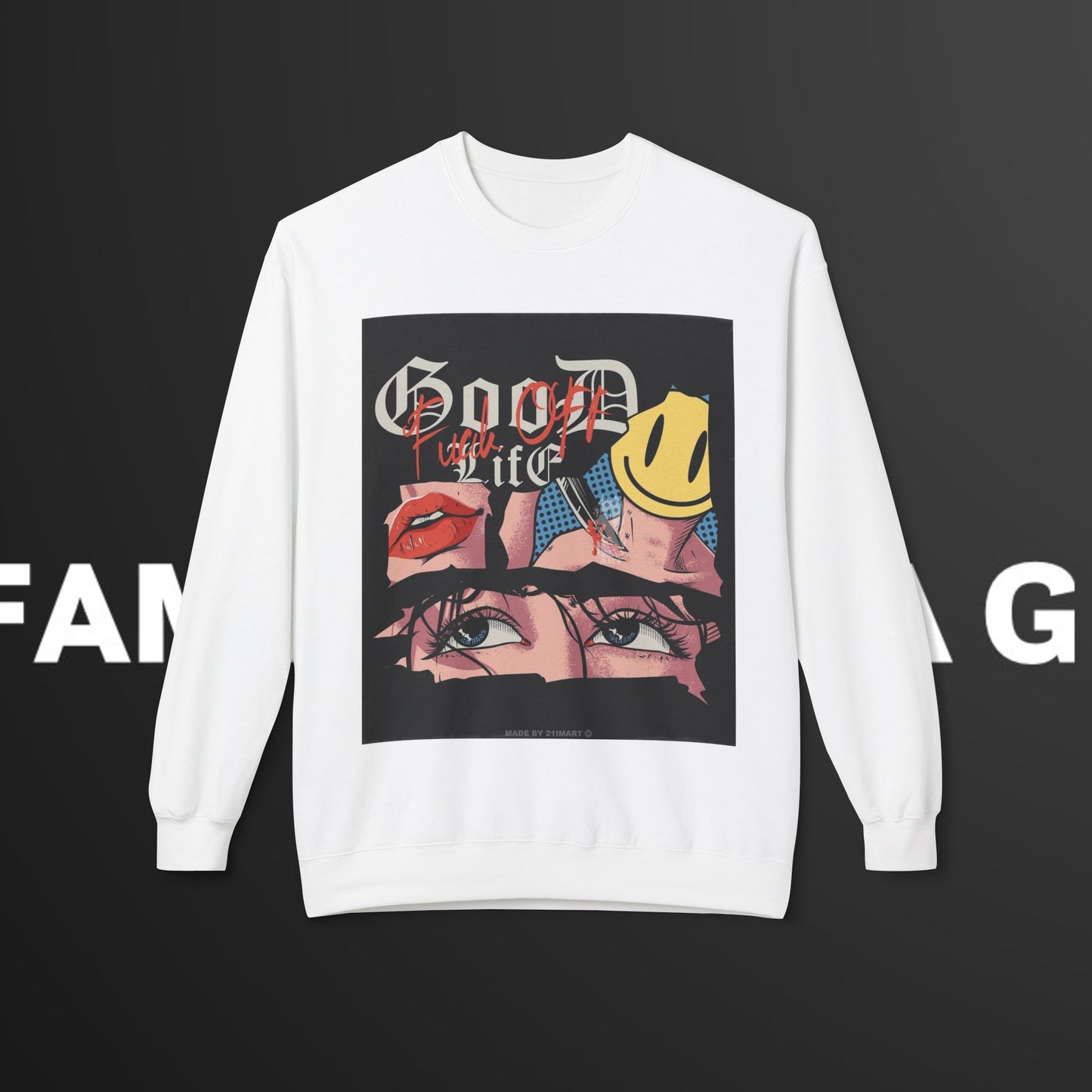 Unisex Midweight Softstyle Fleece Crewneck Sweatshirt