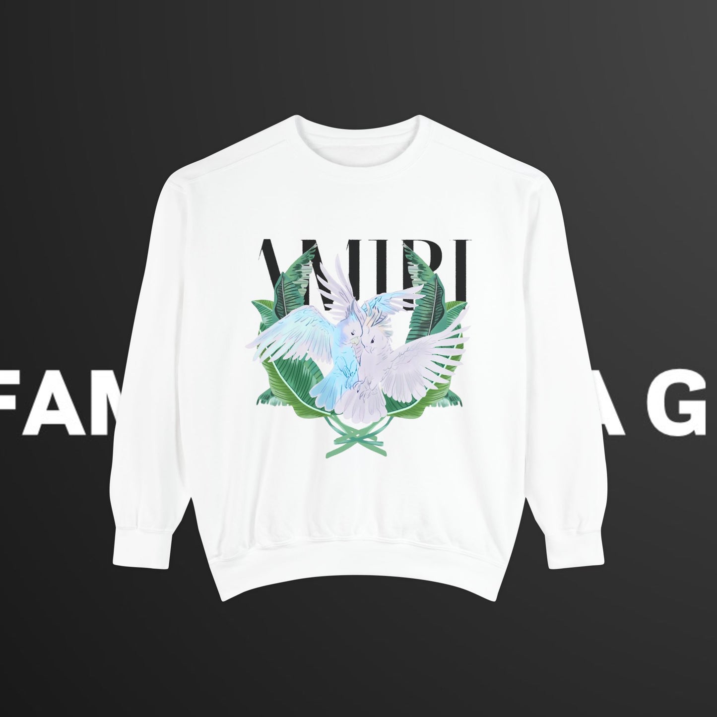 Amiri Unisex Garment-Dyed Sweatshirt