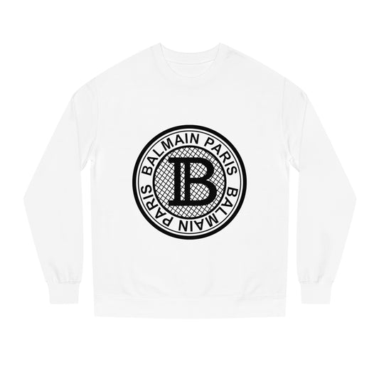 BALAMAIN Unisex Crew Neck Sweatshirt