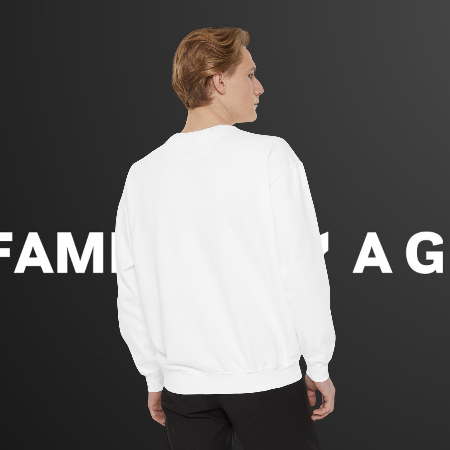 LOUIS VUITTON Unisex Garment-Dyed Sweatshirt