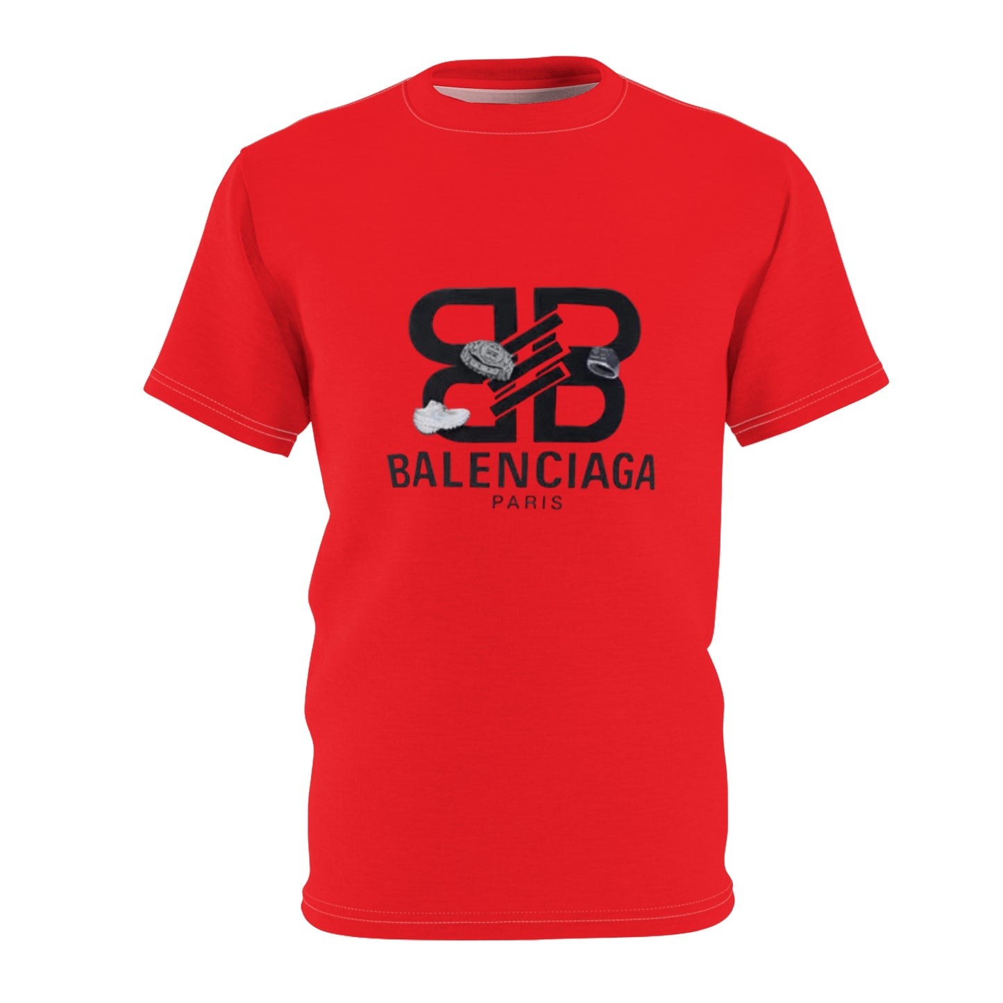 BALENCIAGA  Unisex Cut & Sew Tee (AOP)