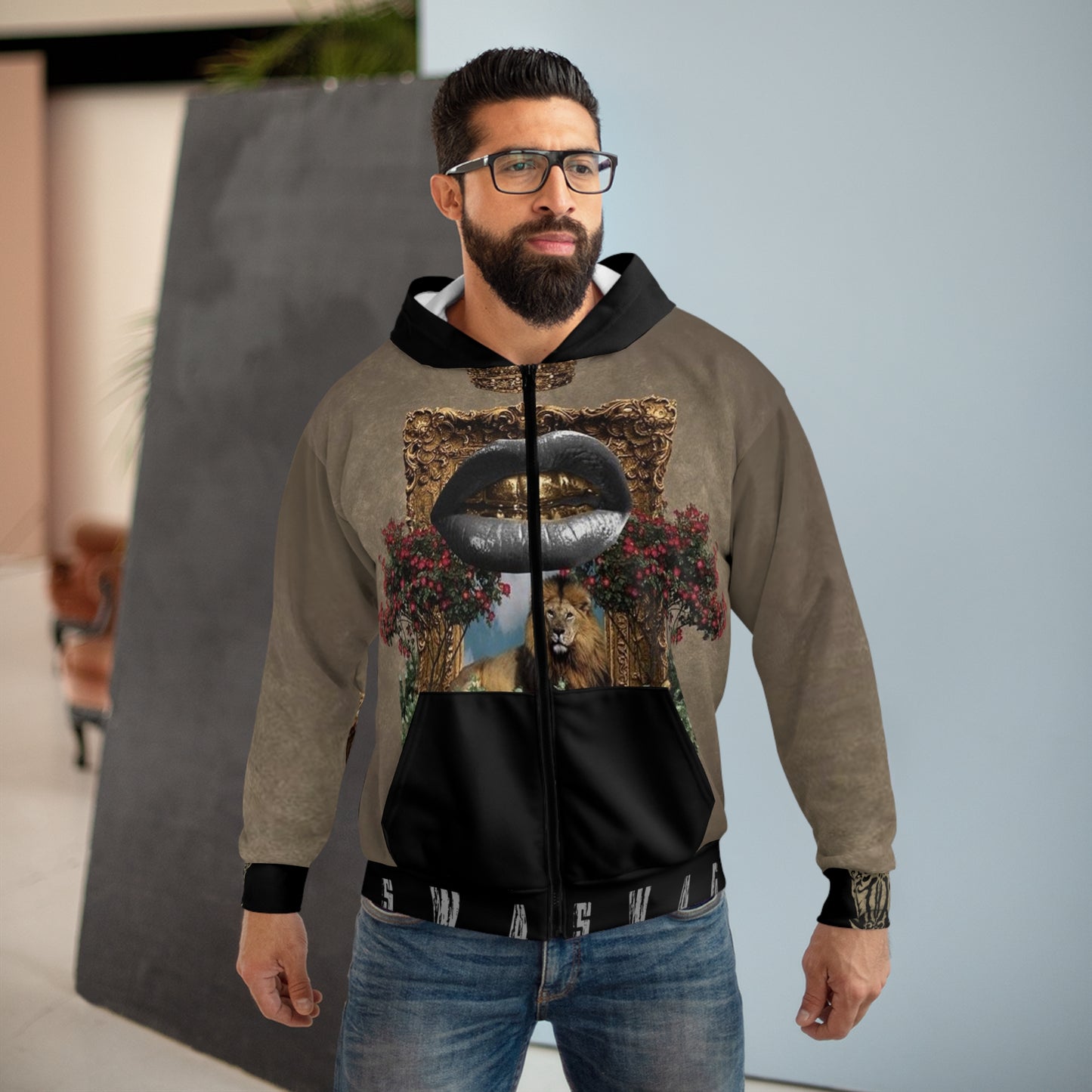 Unisex Zip Hoodie (AOP)