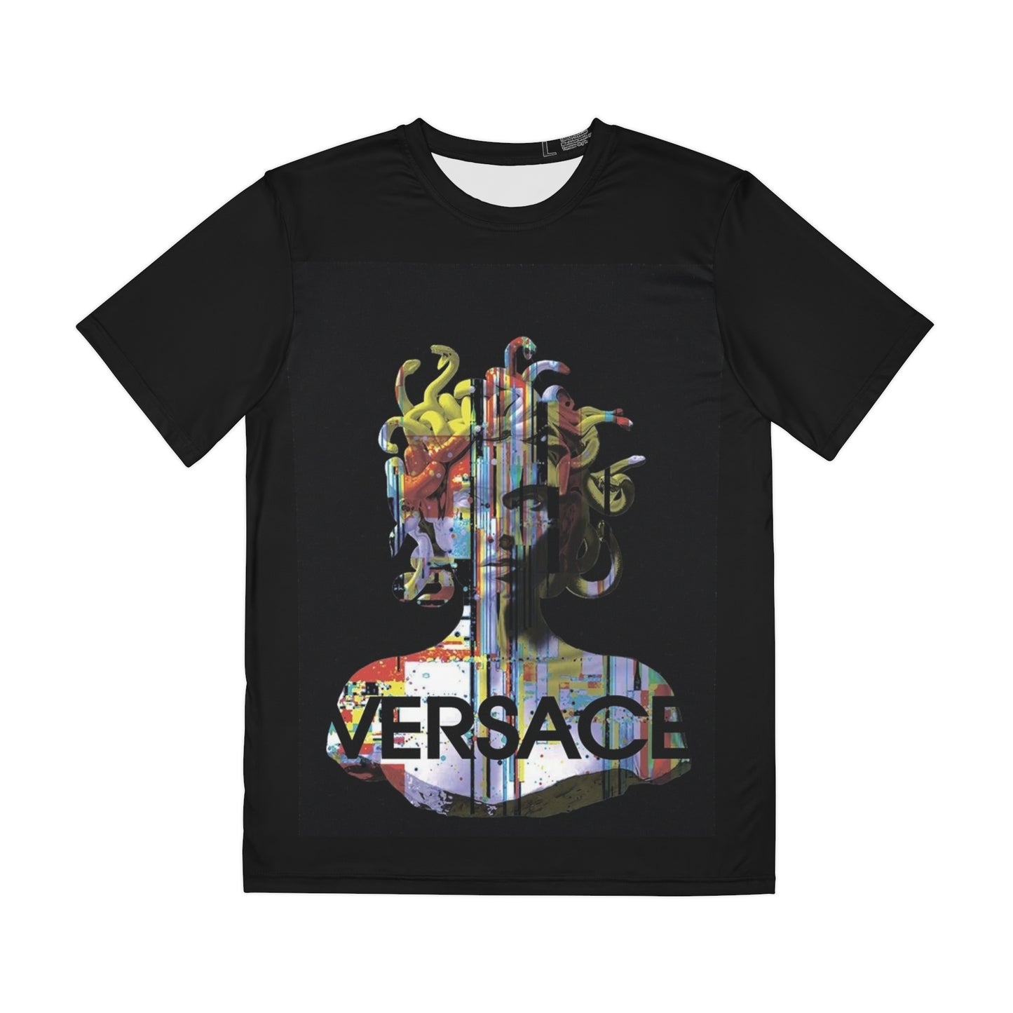 VERSACE Men's Polyester Tee (AOP)