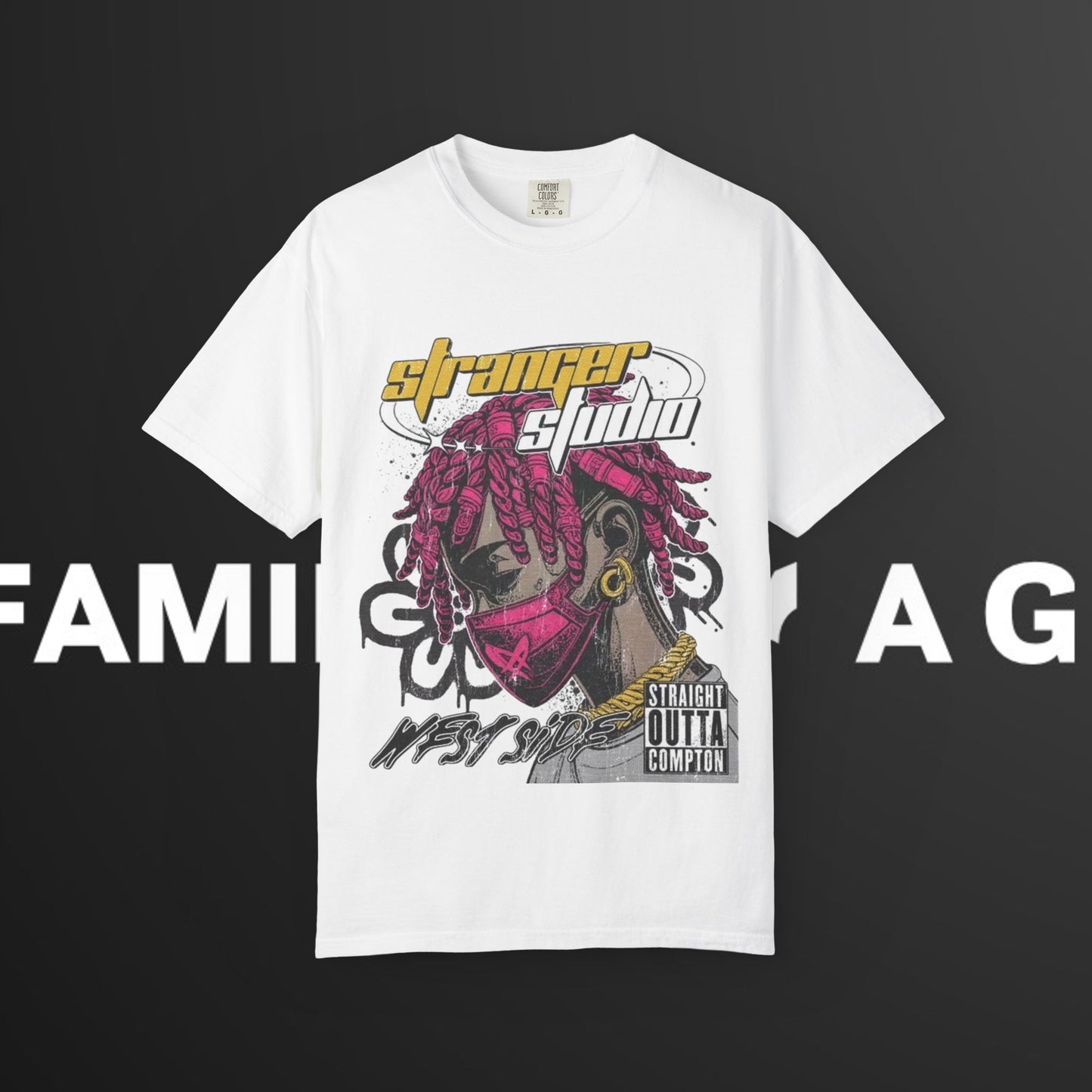 Stranger Studio Graphic T-shirt - Unisex Streetwear, Gift for Fans, Casual Trendy Top, Music Lover Apparel, Festival Style Wear