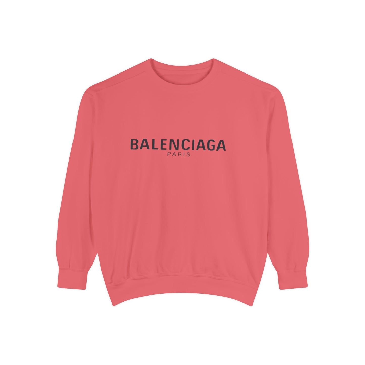 BALENCIAGA Unisex Garment-Dyed Sweatshirt