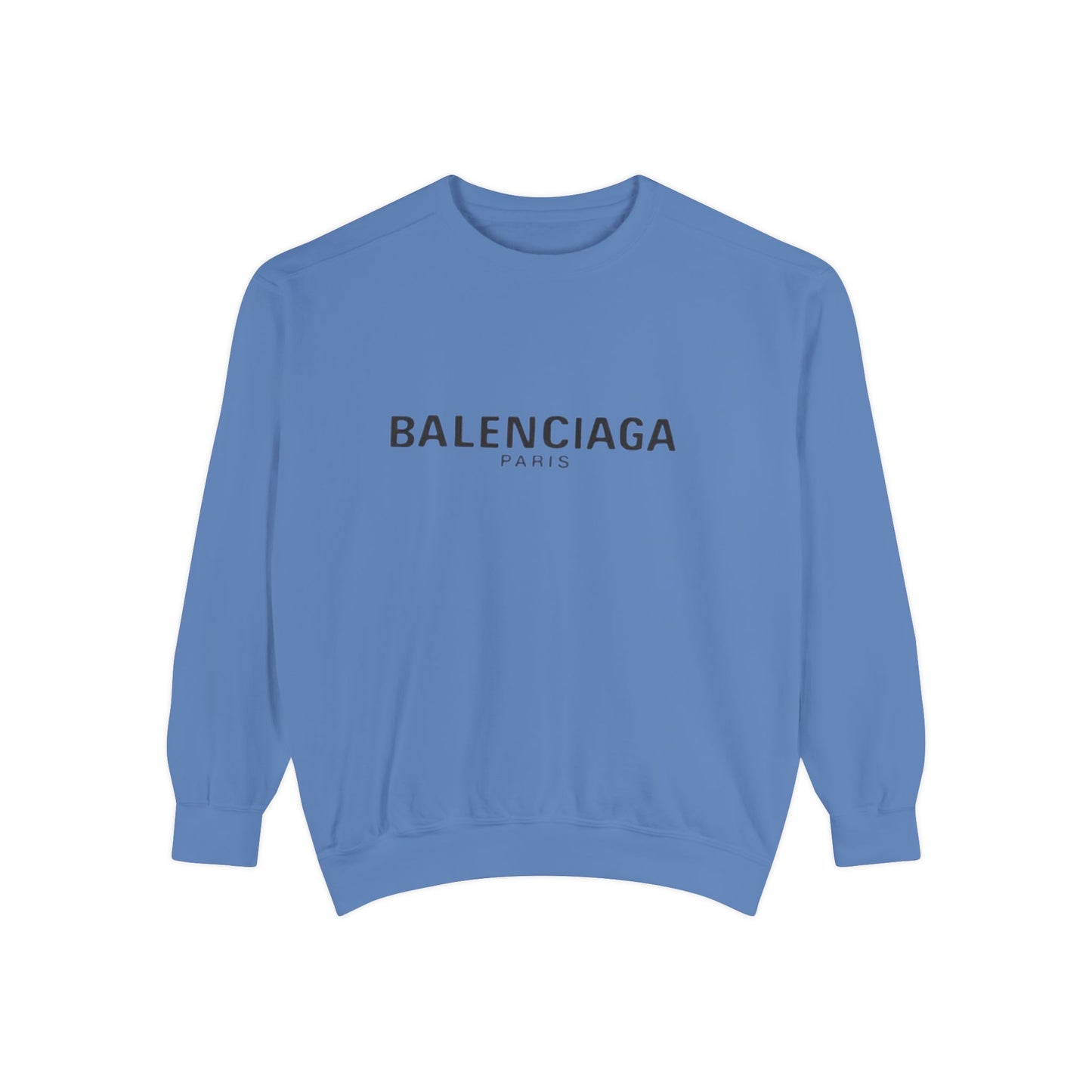 BALENCIAGA Unisex Garment-Dyed Sweatshirt